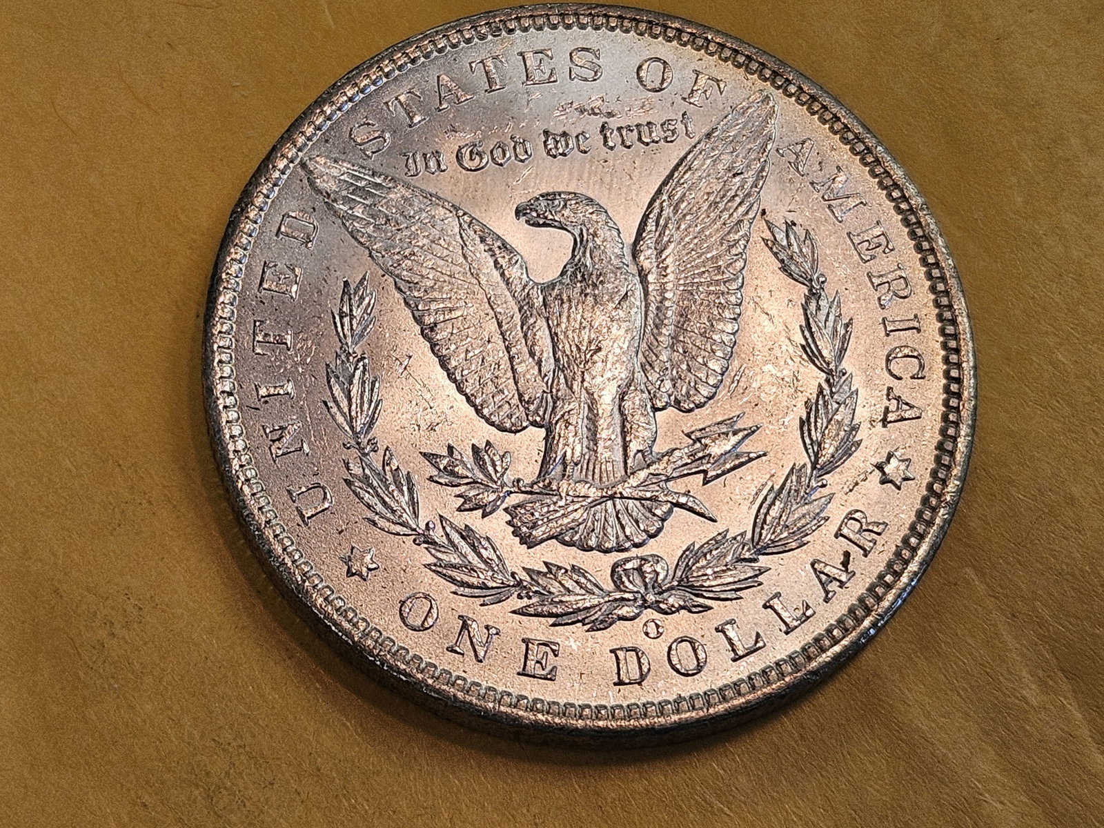 Very Choice Brilliant Uncirculated 1888-O Morgan Silver Dollar - 5