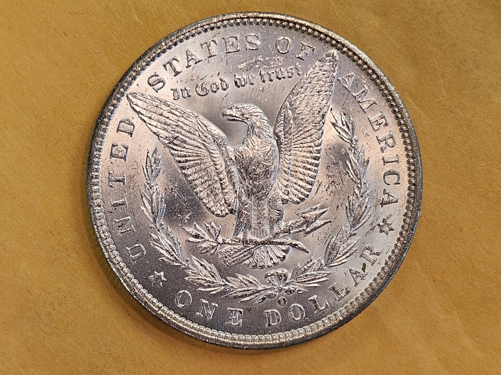 Very Choice Brilliant Uncirculated 1888-O Morgan Silver Dollar - 6