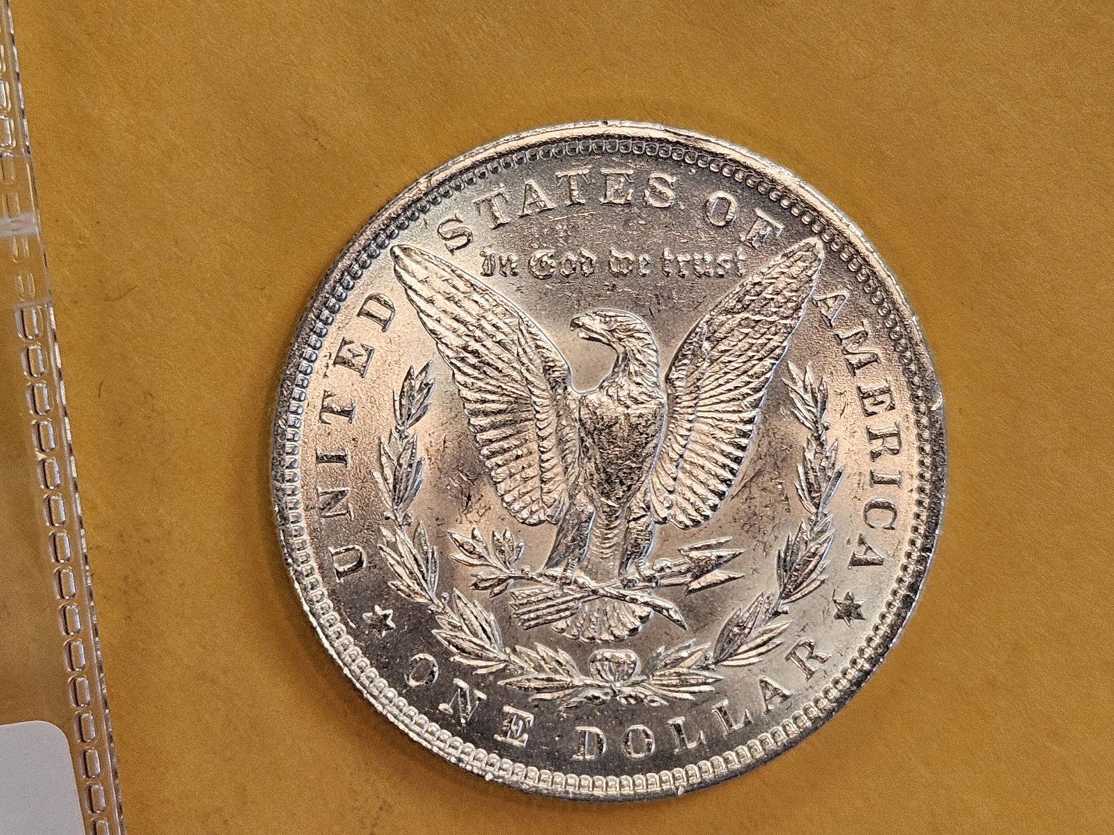 Choice Brilliant Uncirculated Plus 1889 Morgan Silver Dollar - 4