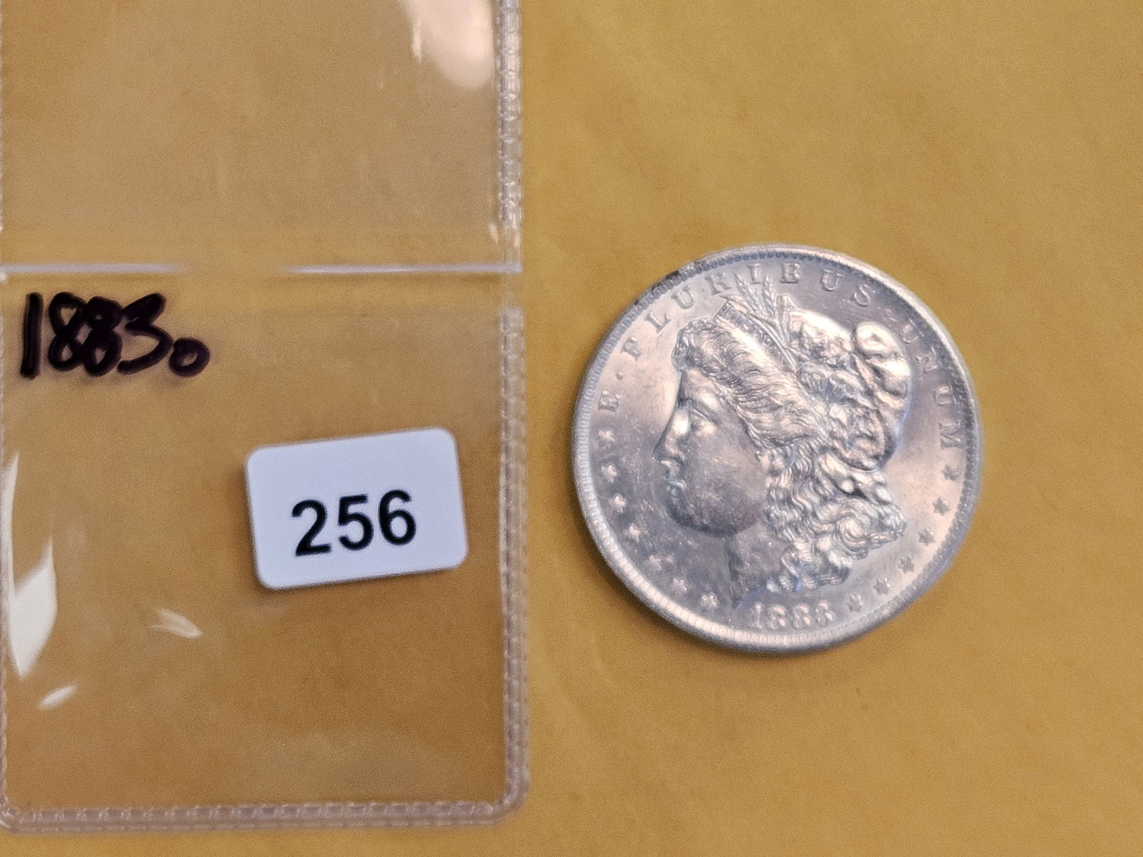 Choice Brilliant Uncirculated Plus 1883-O Morgan Silver Dollar - 2