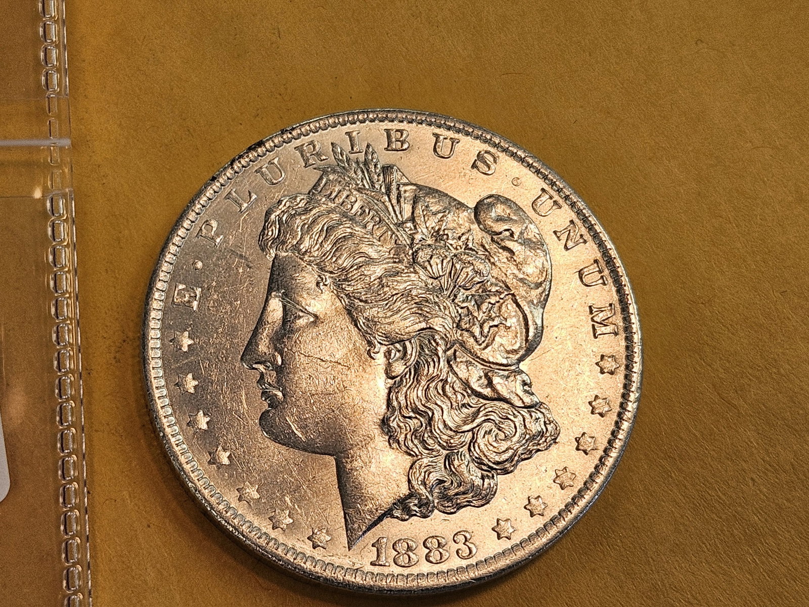 Choice Brilliant Uncirculated Plus 1883-O Morgan Silver Dollar - 3