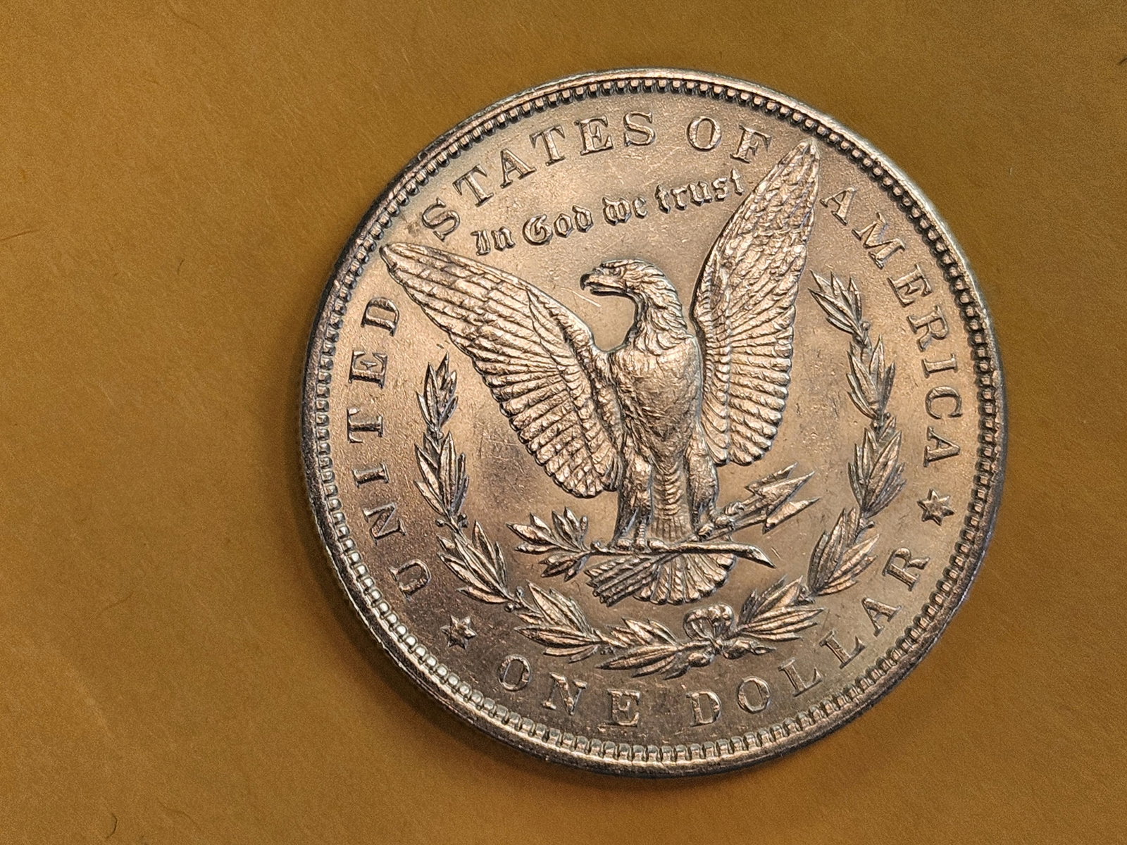 Choice Brilliant Uncirculated Plus 1900 Morgan Silver Dollar - 4