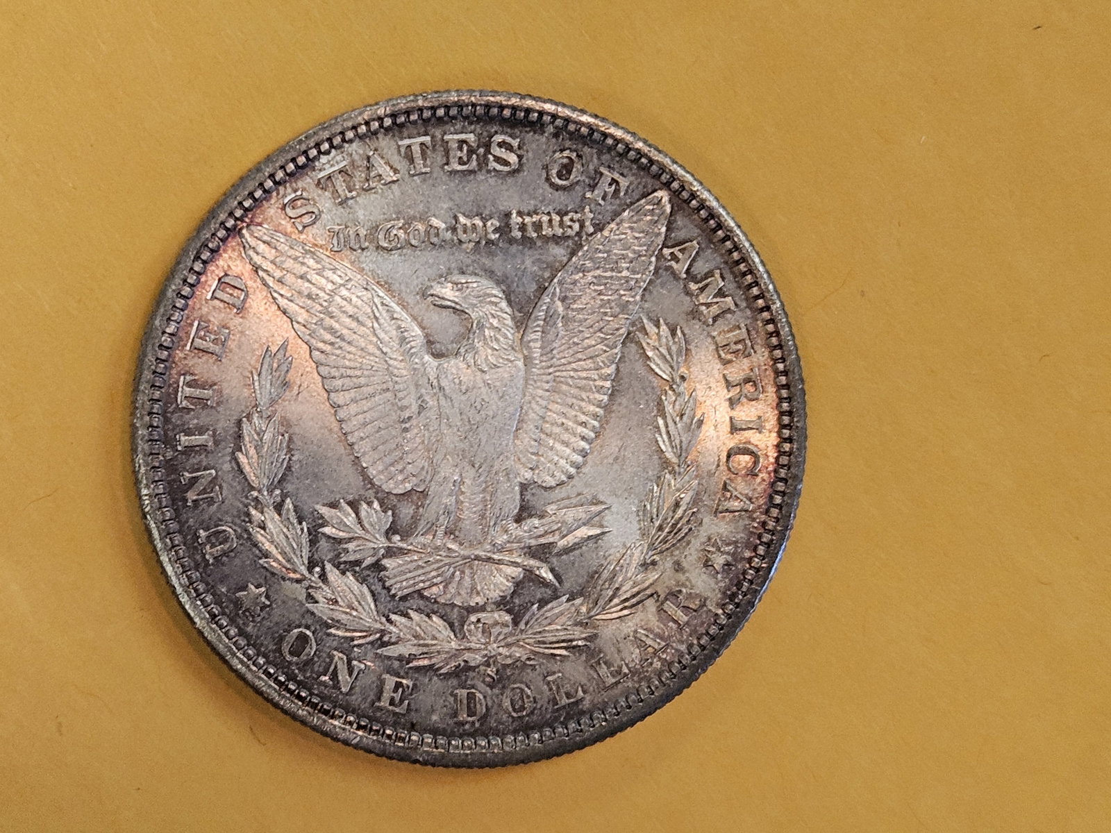 Choice Brilliant Uncirculated Plus 1881-S Morgan Silver Dollar - 10