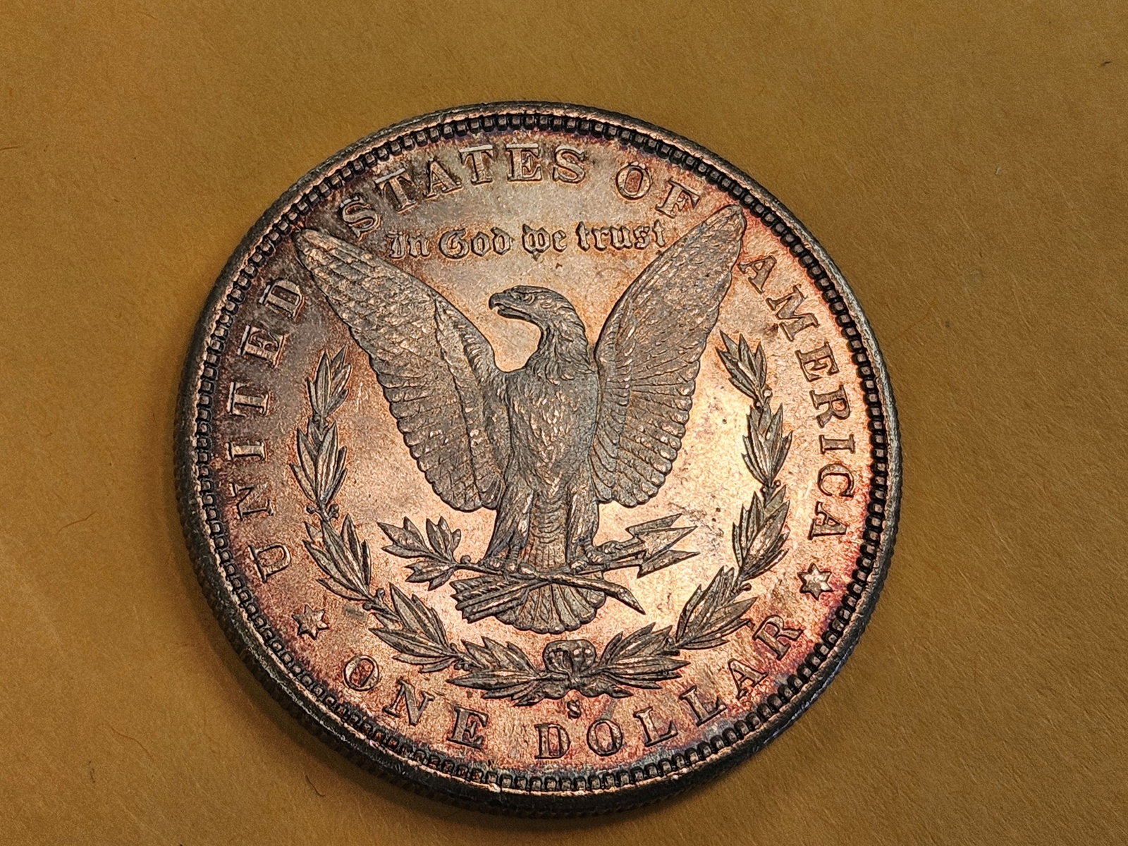 Choice Brilliant Uncirculated Plus 1881-S Morgan Silver Dollar - 8