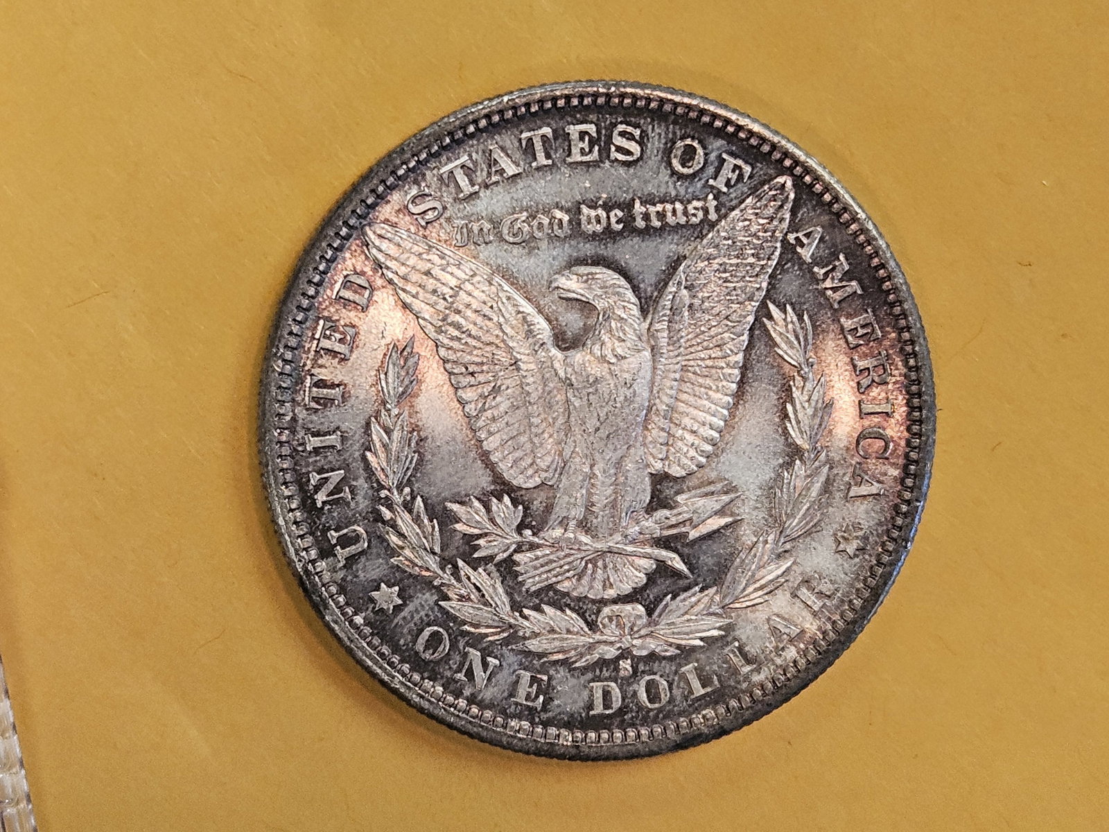 Choice Brilliant Uncirculated Plus 1881-S Morgan Silver Dollar - 10