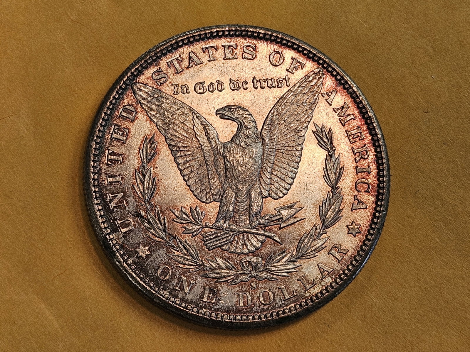 Choice Brilliant Uncirculated Plus 1881-S Morgan Silver Dollar - 9