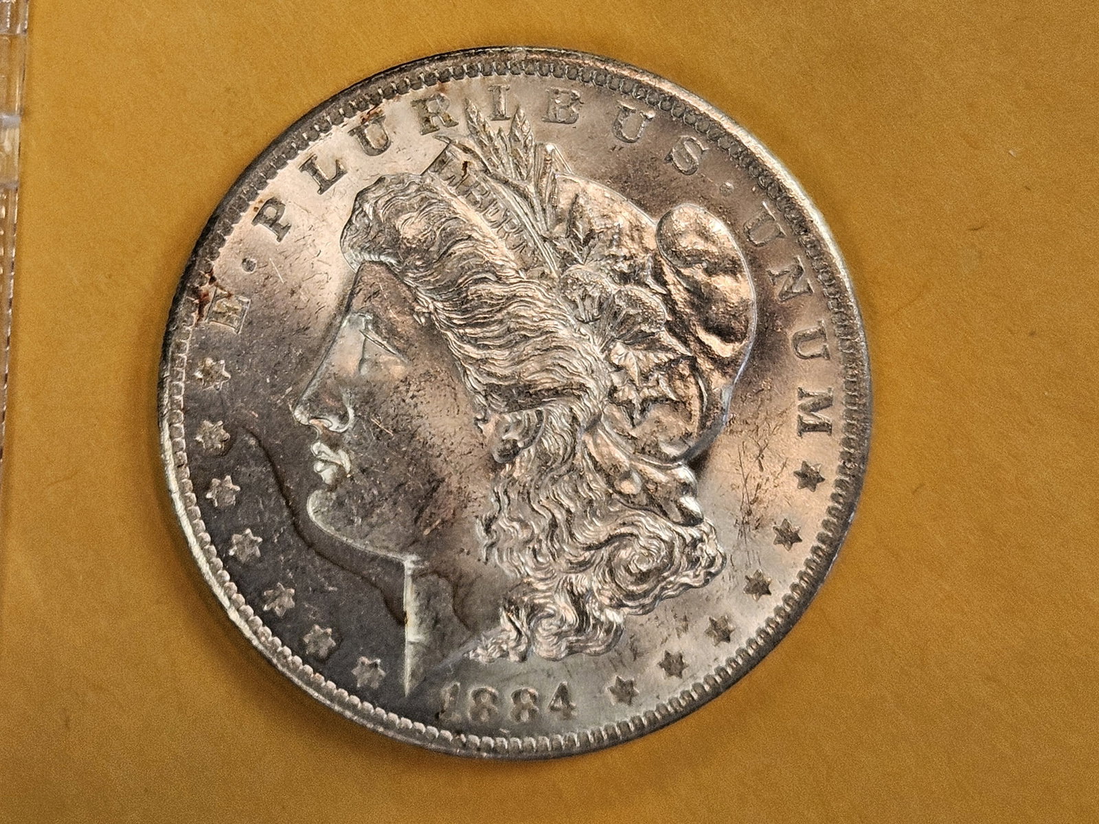 Choice Brilliant Uncirculated 1884-O Morgan Silver Dollar (1 of 4)