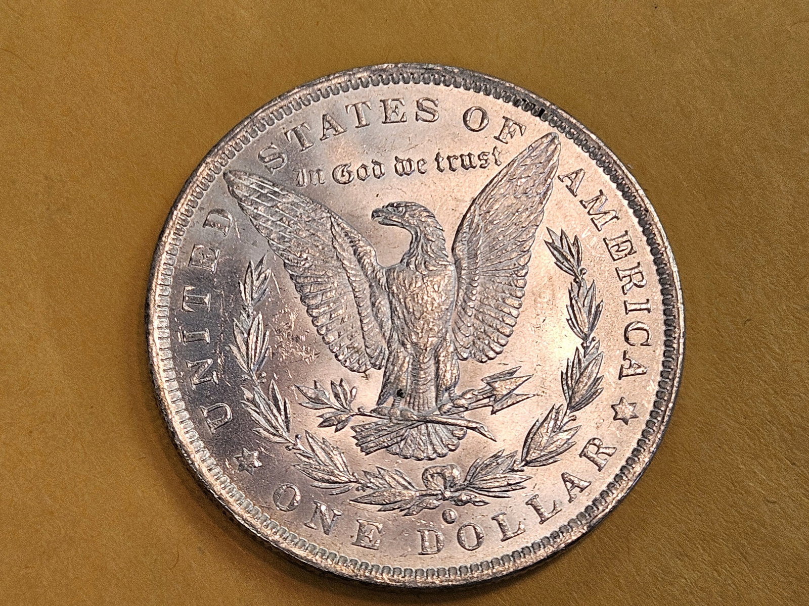 Choice Brilliant Uncirculated 1884-O Morgan Silver Dollar - 3