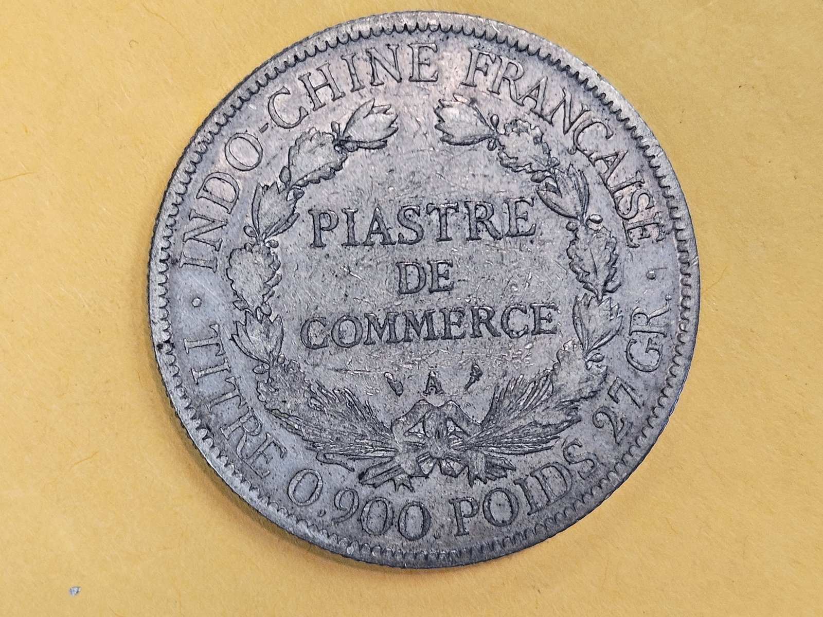 1904 French-IndoChina 1 piastre in Very Fine - 5
