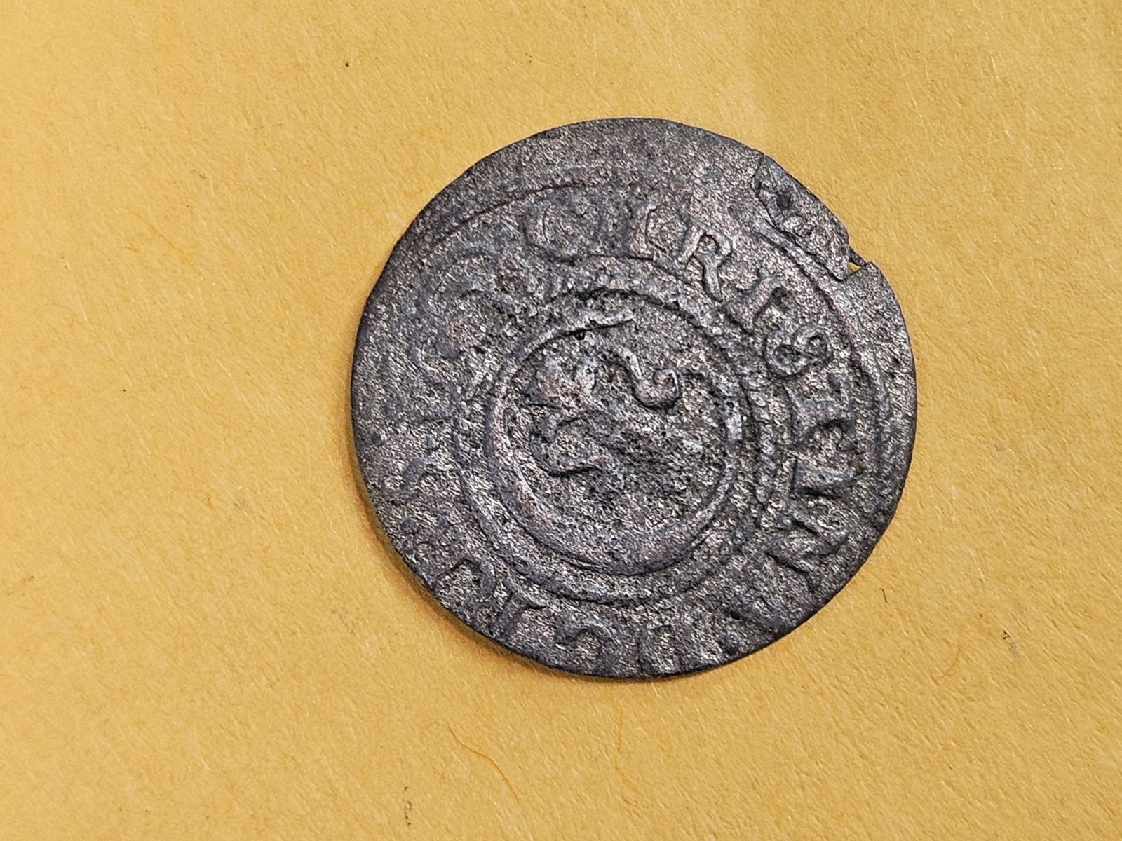MEDIEVAL! 1629 - 1721 1 Solidus Schilling - 3