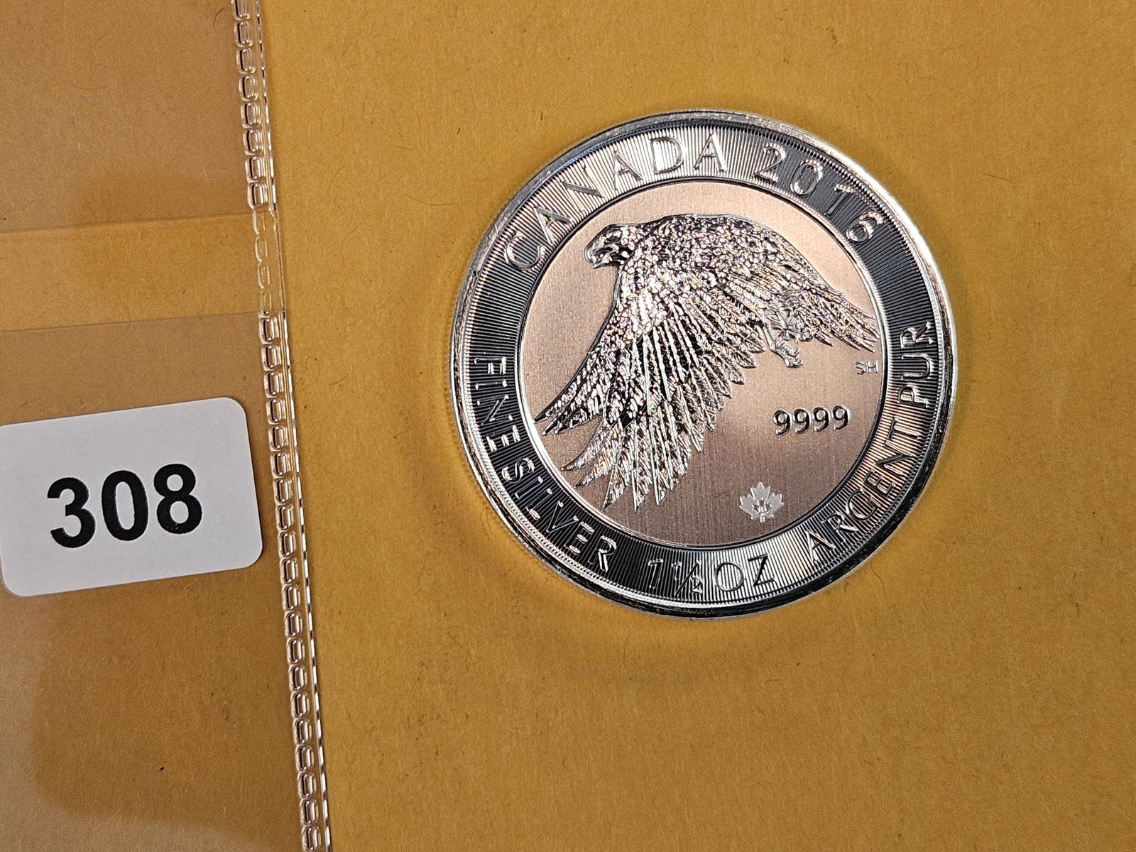 GEM 2016 Canada Silver Eight Dollars - 2