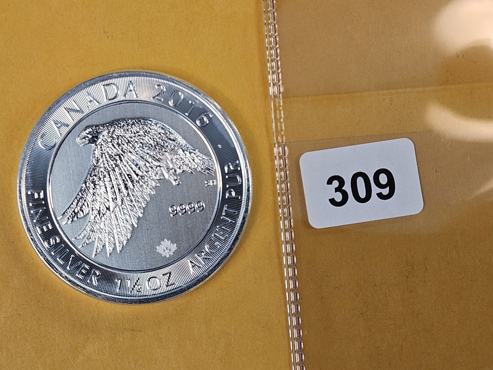 GEM 2016 Canada Silver Eight Dollars - 2