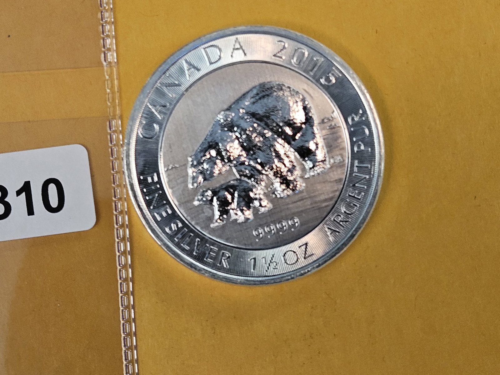 GEM 2015 Canada Silver Eight Dollars - 2
