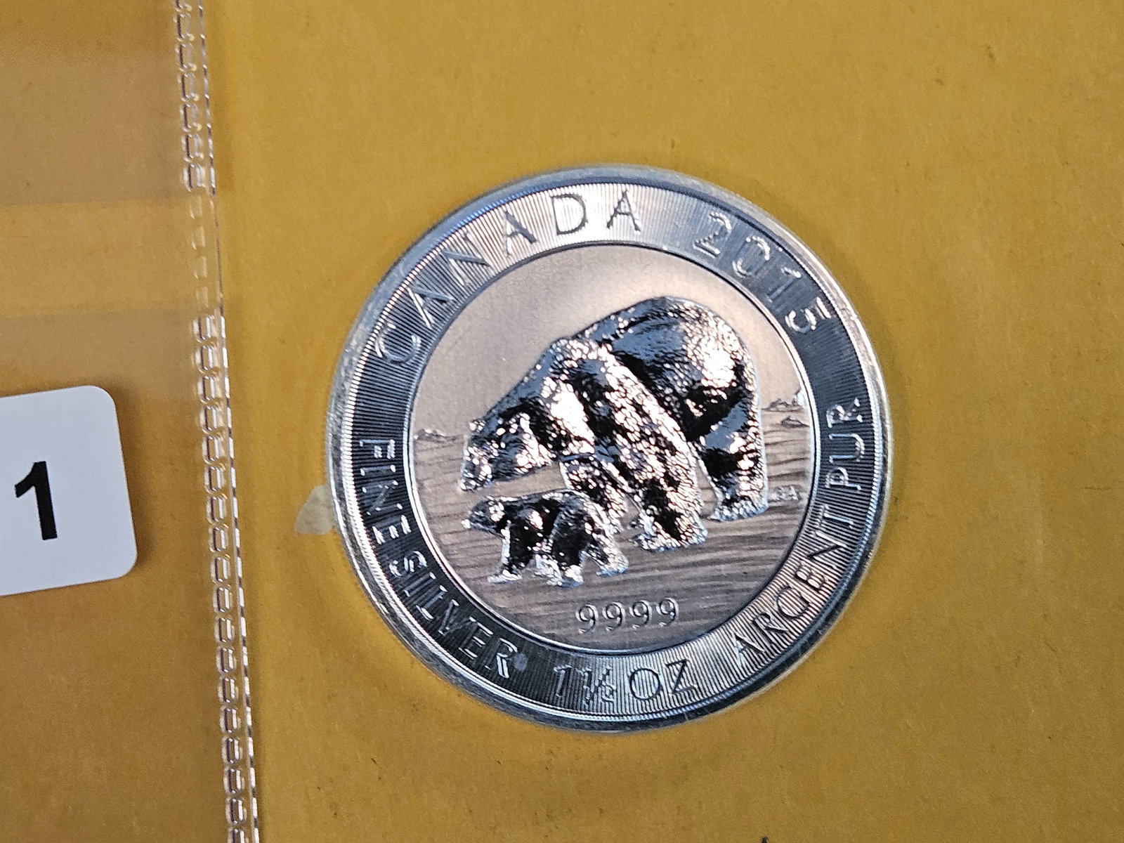 GEM 2015 Canada Silver Eight Dollars - 2