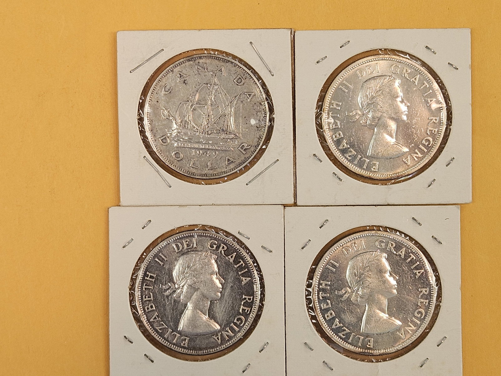 Four more Canadian Silver Dollars - 2