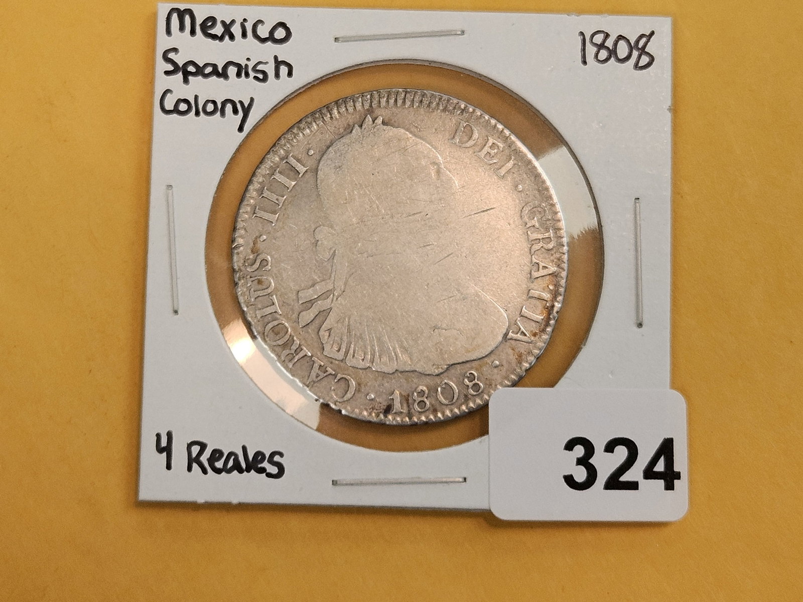 1808 Mexico silver 4 reals - 2