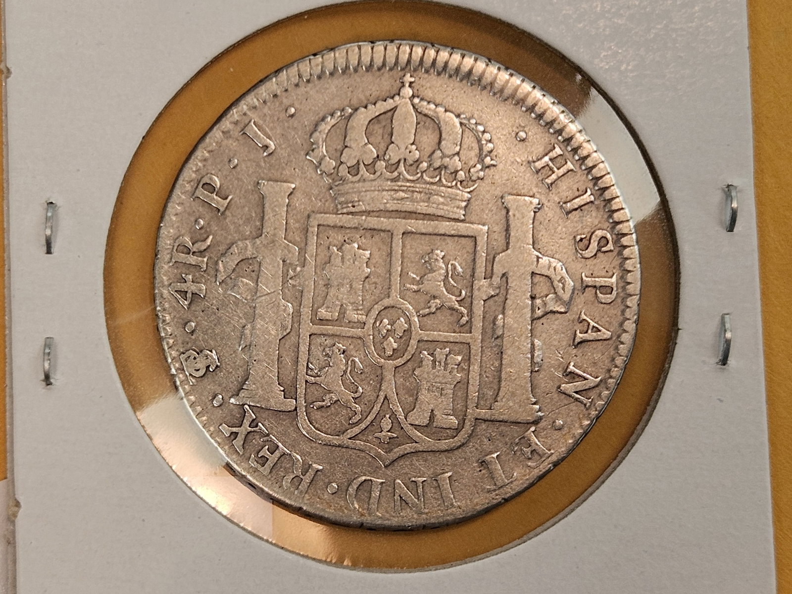 1808 Mexico silver 4 reals - 3