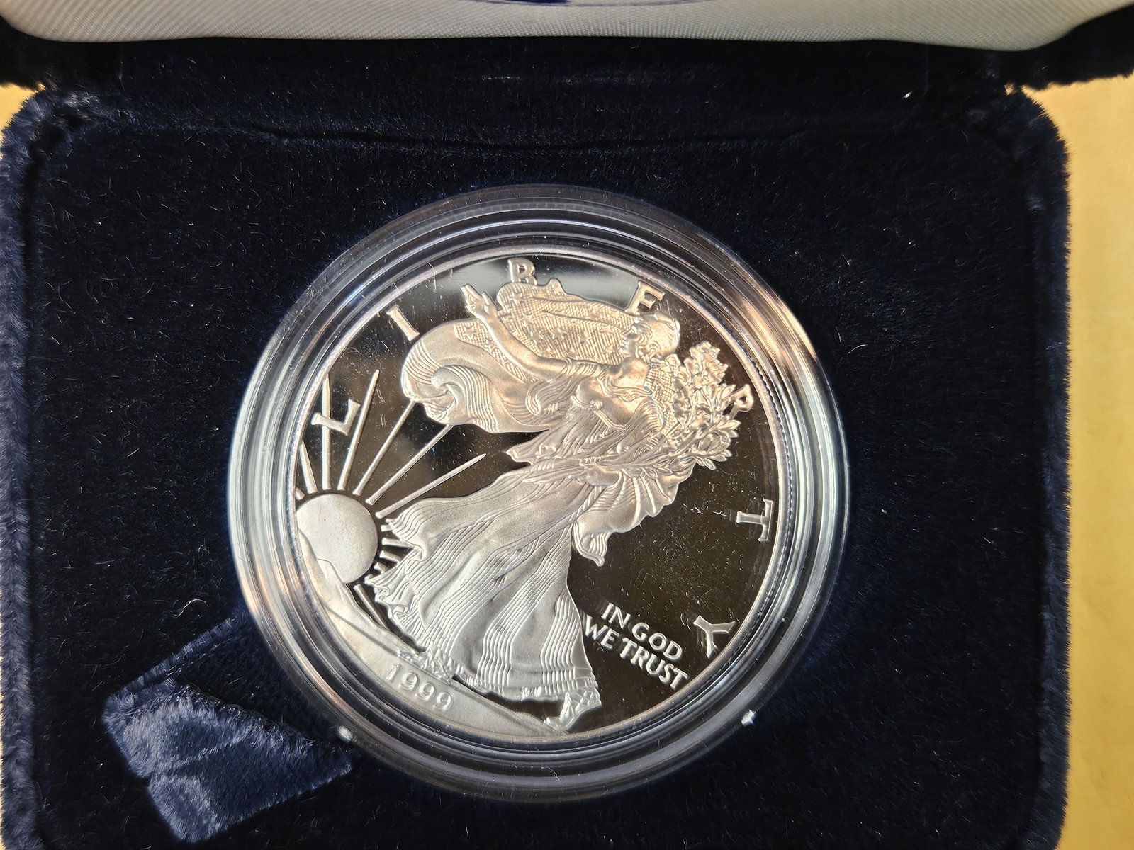 GEM Proof Deep Cameo 1999 American Silver Eagle - 2