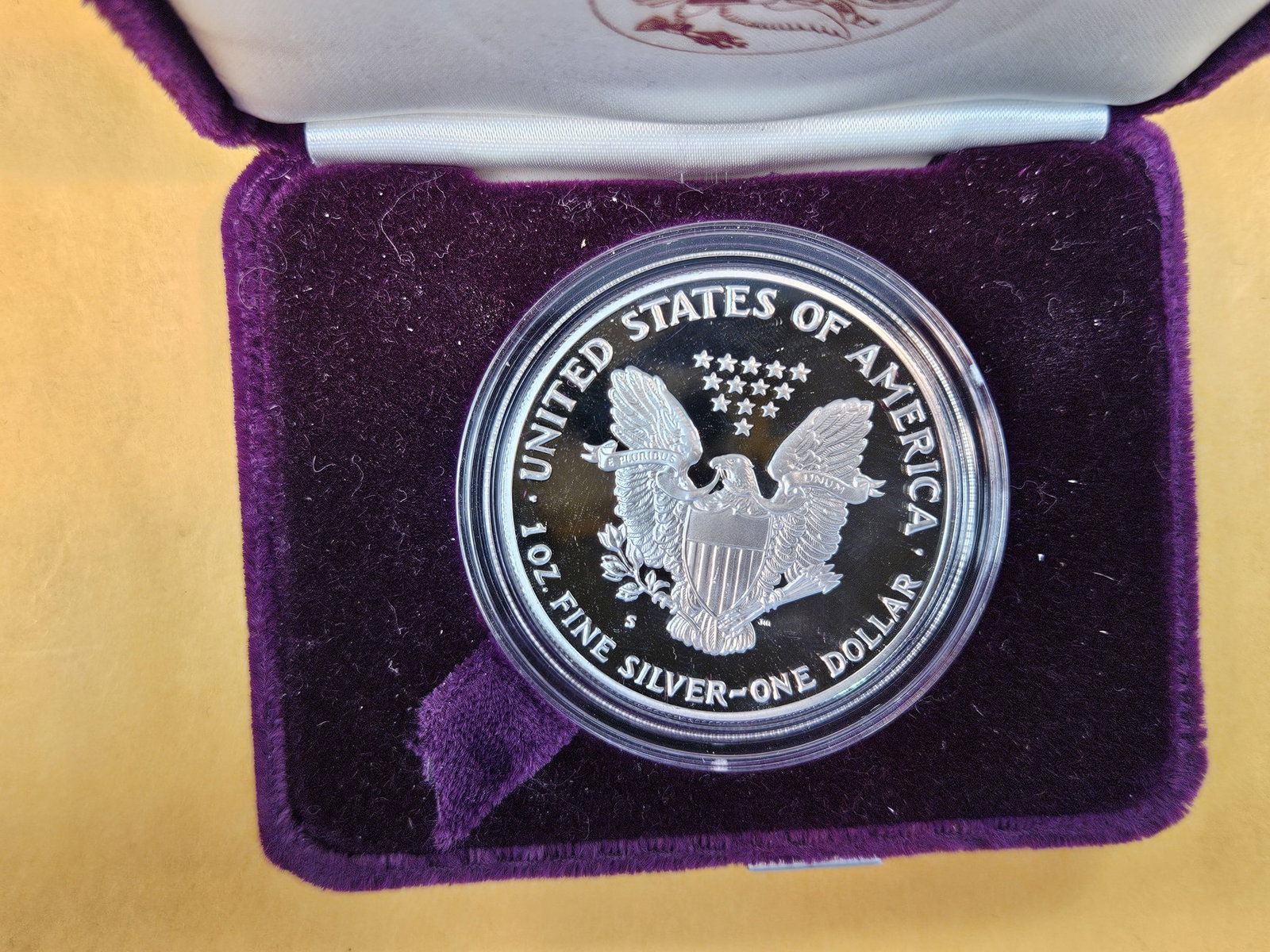 GEM Proof Deep Cameo 1990 American Silver Eagle - 3