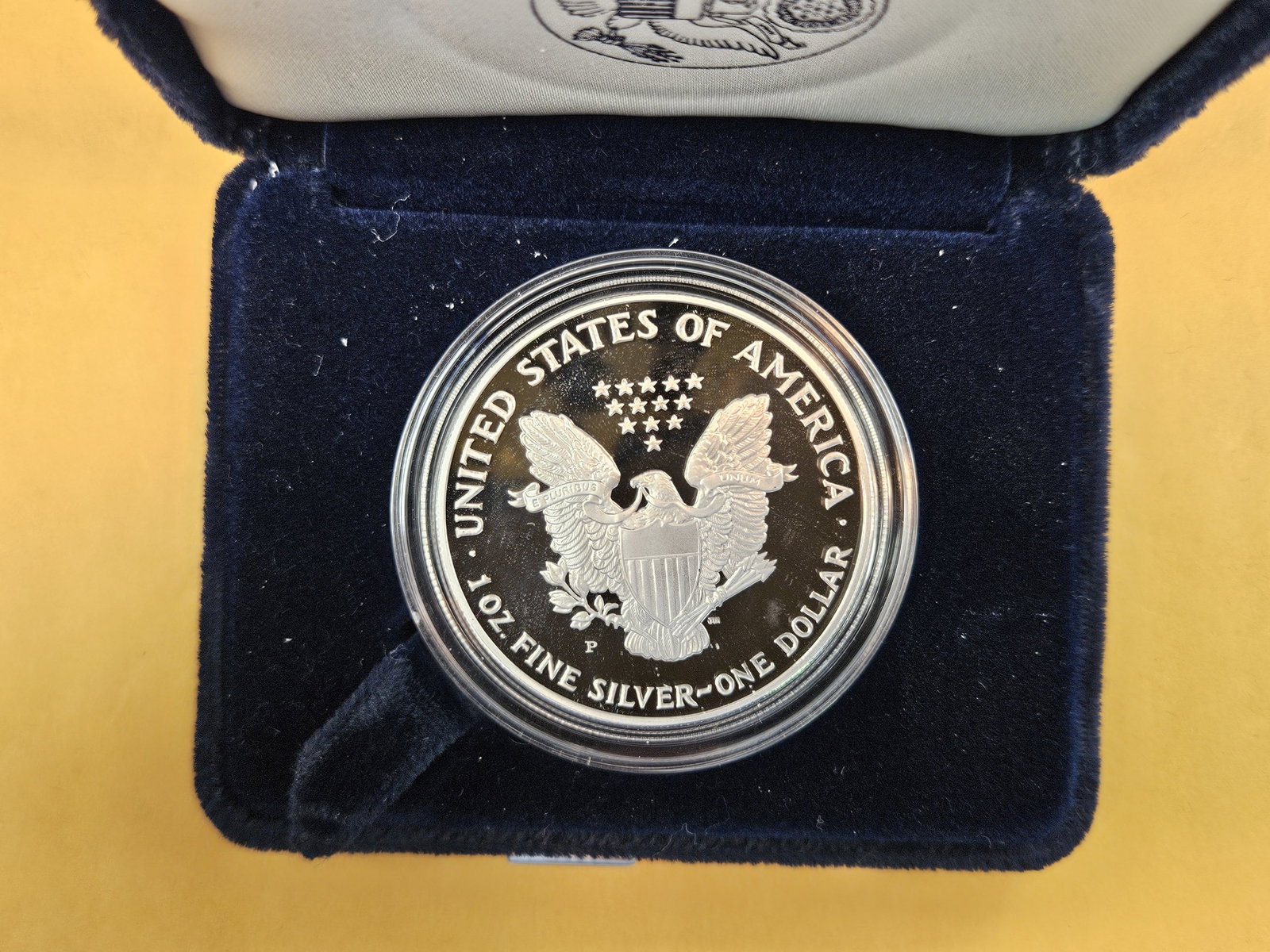 Semi-Key GEM Proof Deep Cameo 1993 American Silver Eagle - 3