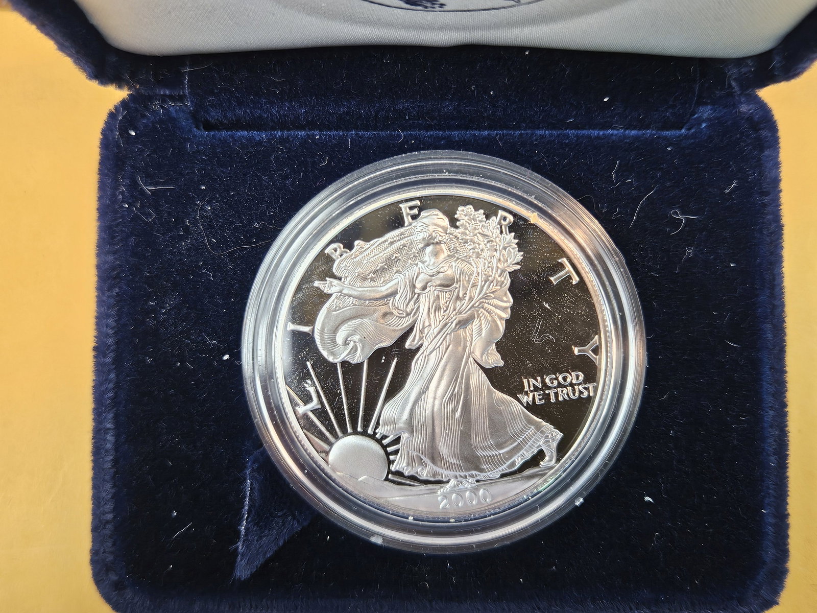 GEM Proof Deep Cameo 2000 American Silver Eagle - 2