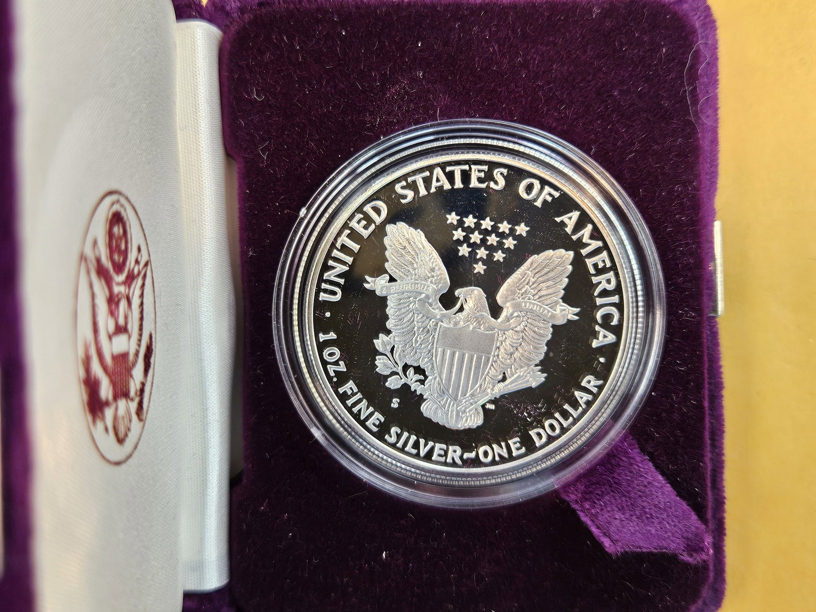 GEM Proof Deep Cameo 1987 American Silver Eagle - 3