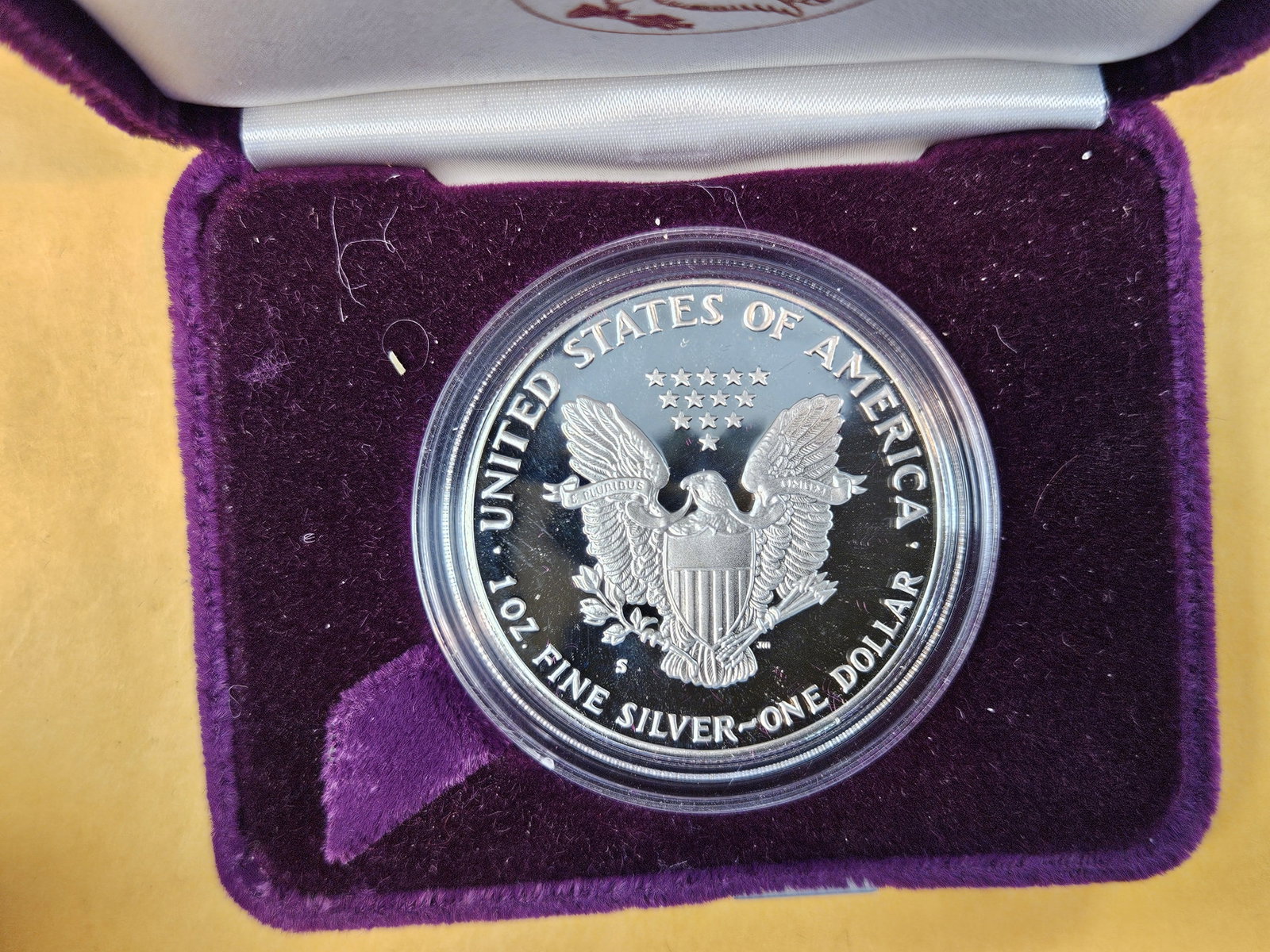 GEM Proof Deep Cameo 1987 American Silver Eagle - 3