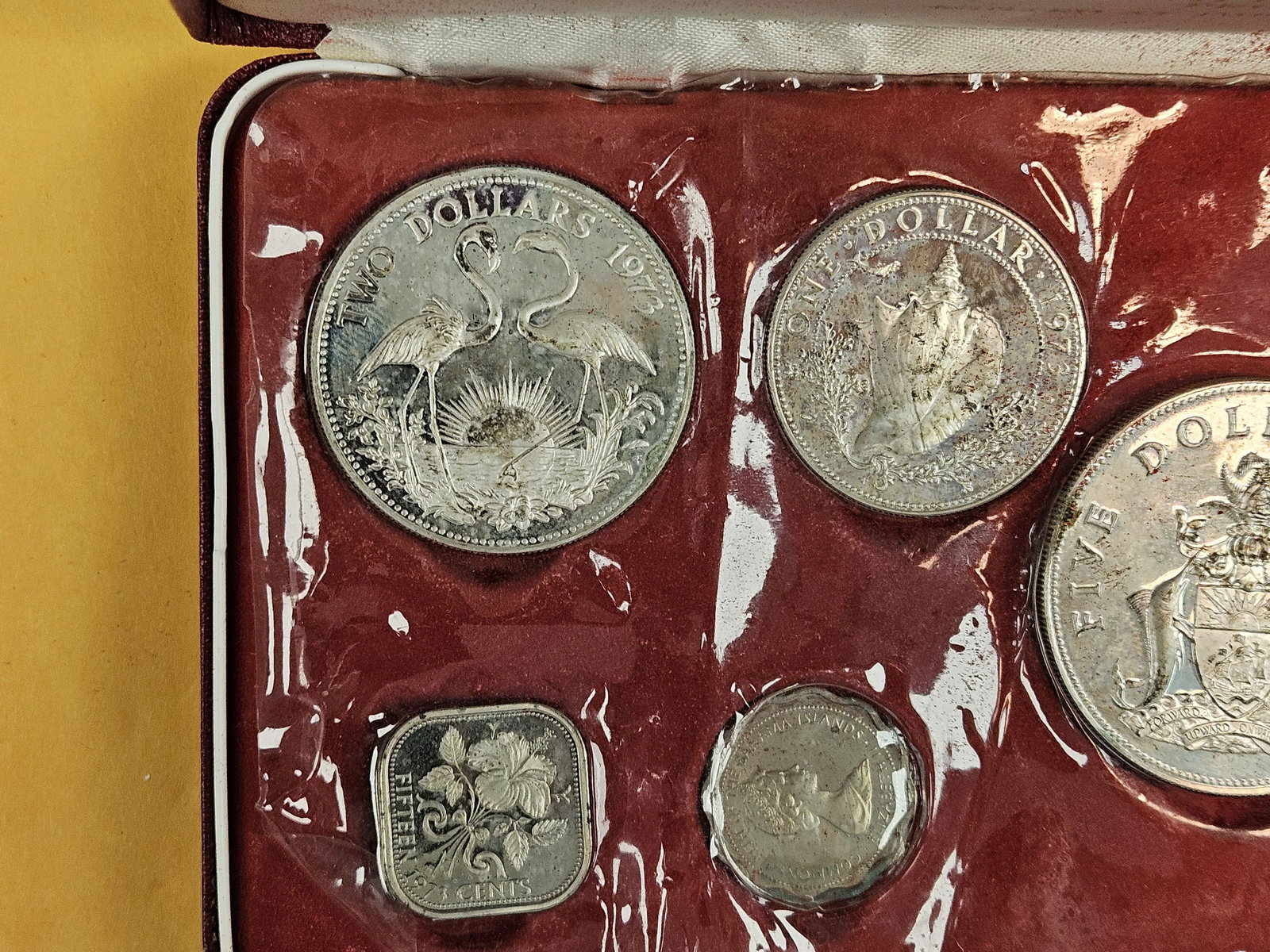1973 Bahama Islands Silver Proof Set - 2
