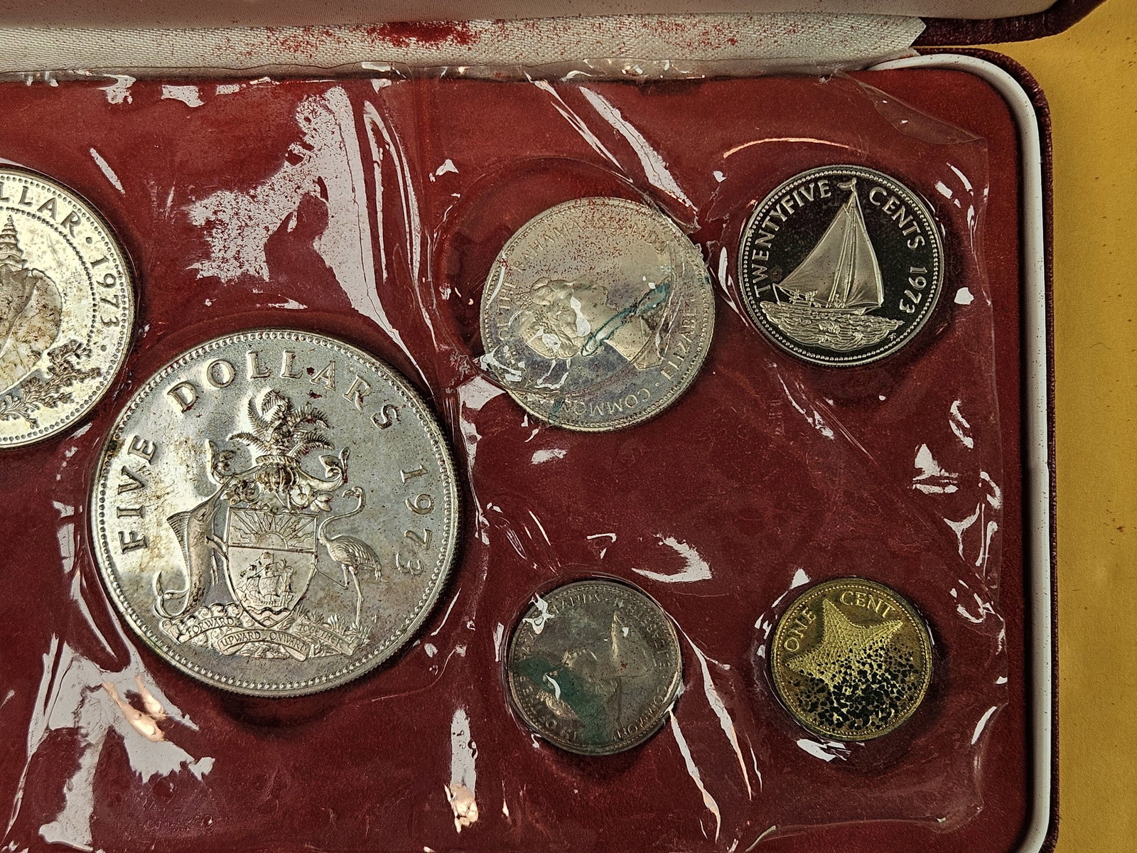 1973 Bahama Islands Silver Proof Set - 4