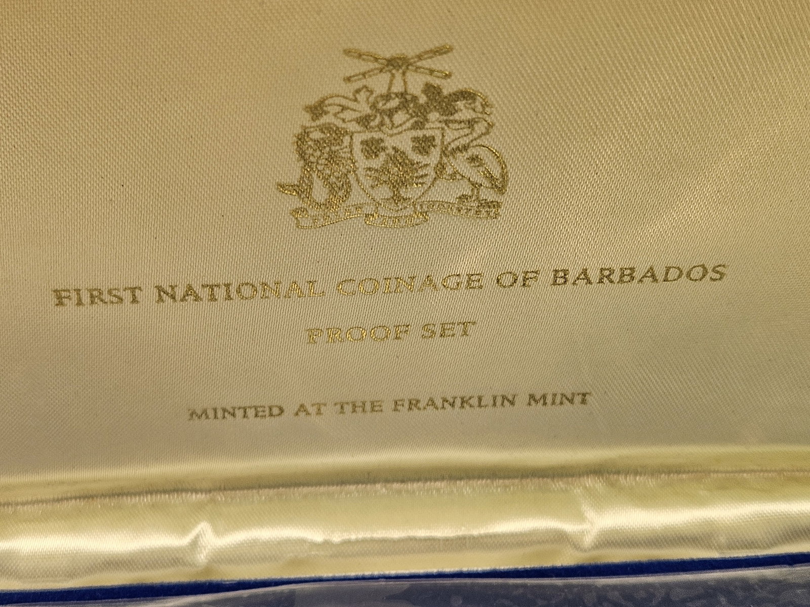 1973 GEM Proof Deep Cameo Barbados SILVER Proof Set - 2