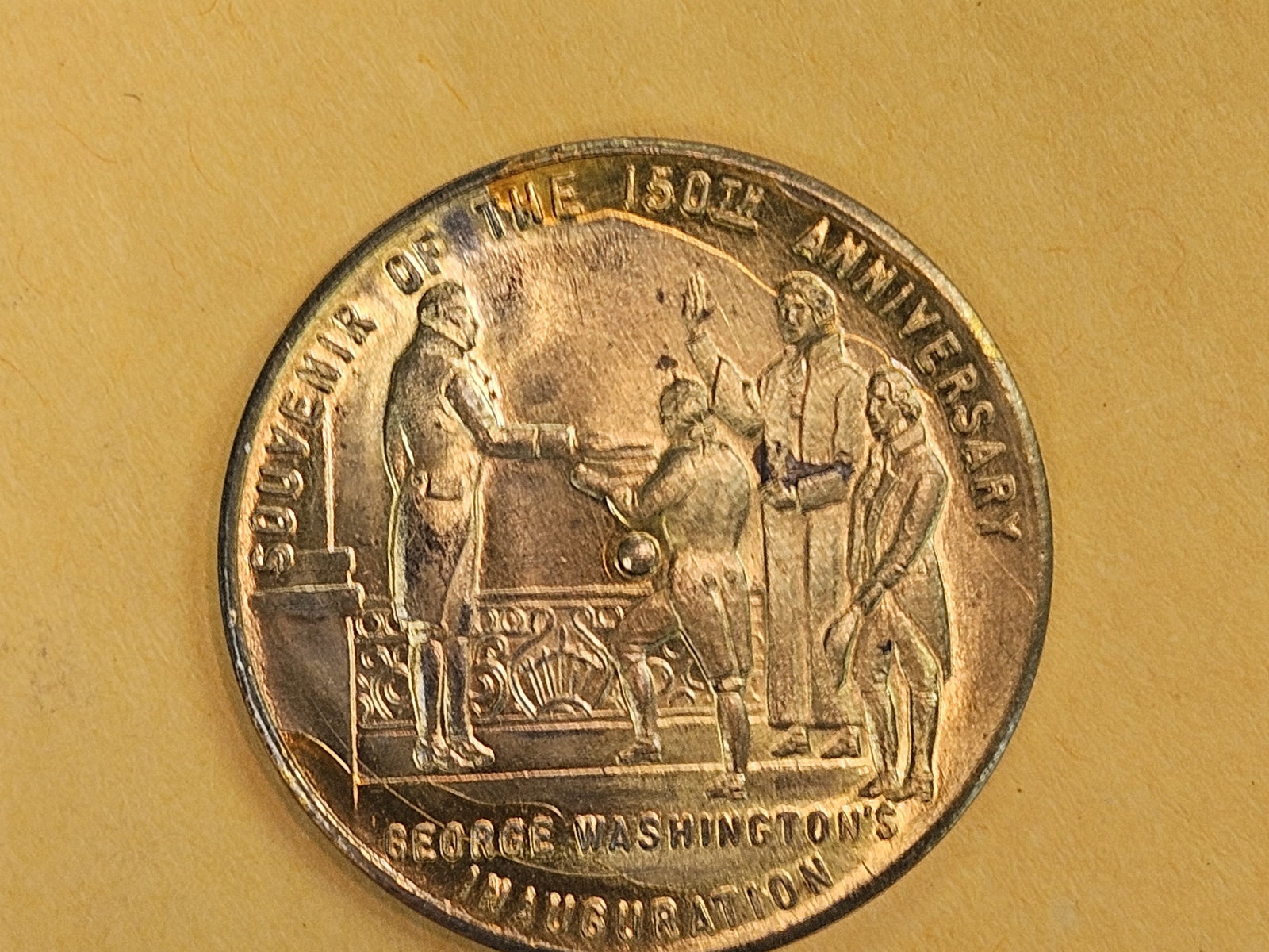 Nice Uncirculated 1939 New York World's Fair So-Called Dollar - 6