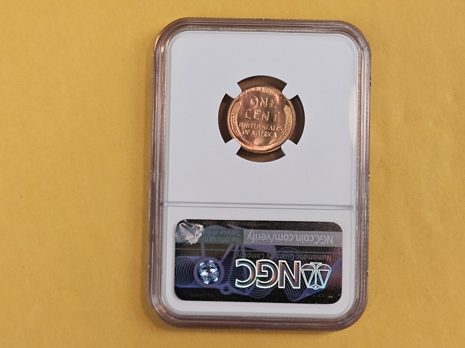 GEM! NGC 1955-S Wheat Cent in Mint State 66 RED - 3