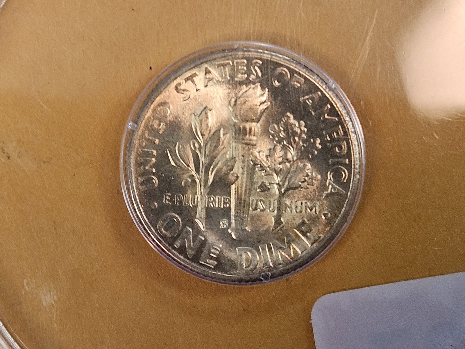 PCGS OGH 1949-S Roosevelt Dime in Mint State 65 - 4
