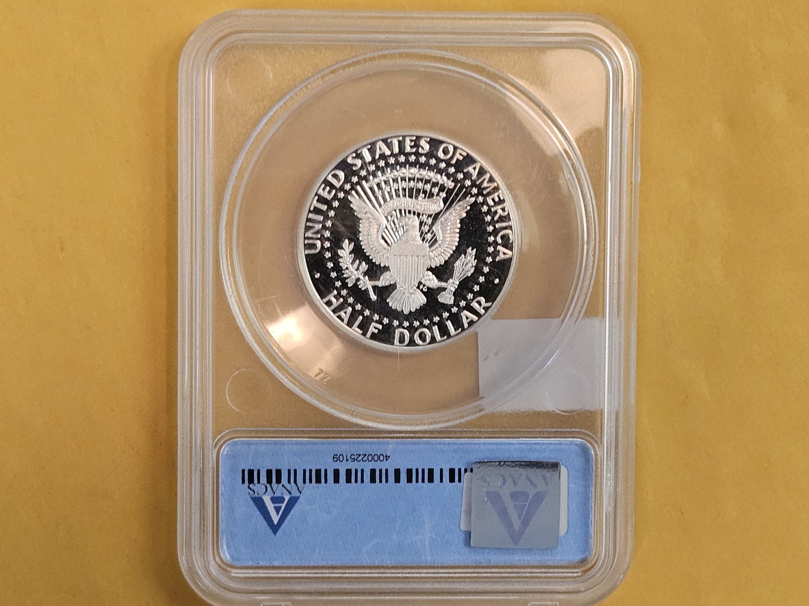 PERFECT! ANACS 2010-S Kennedy Silver Half Dollar in Proof 70 Deep Cameo - 3