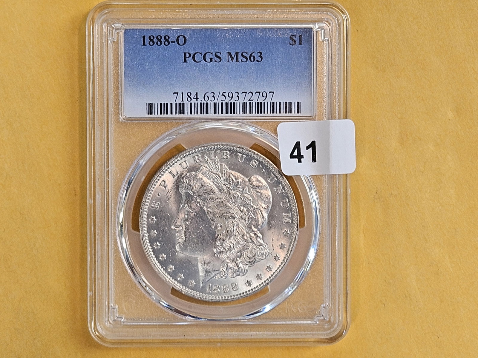 PCGS 1888-O Morgan Dollar in Mint State 63 - 2