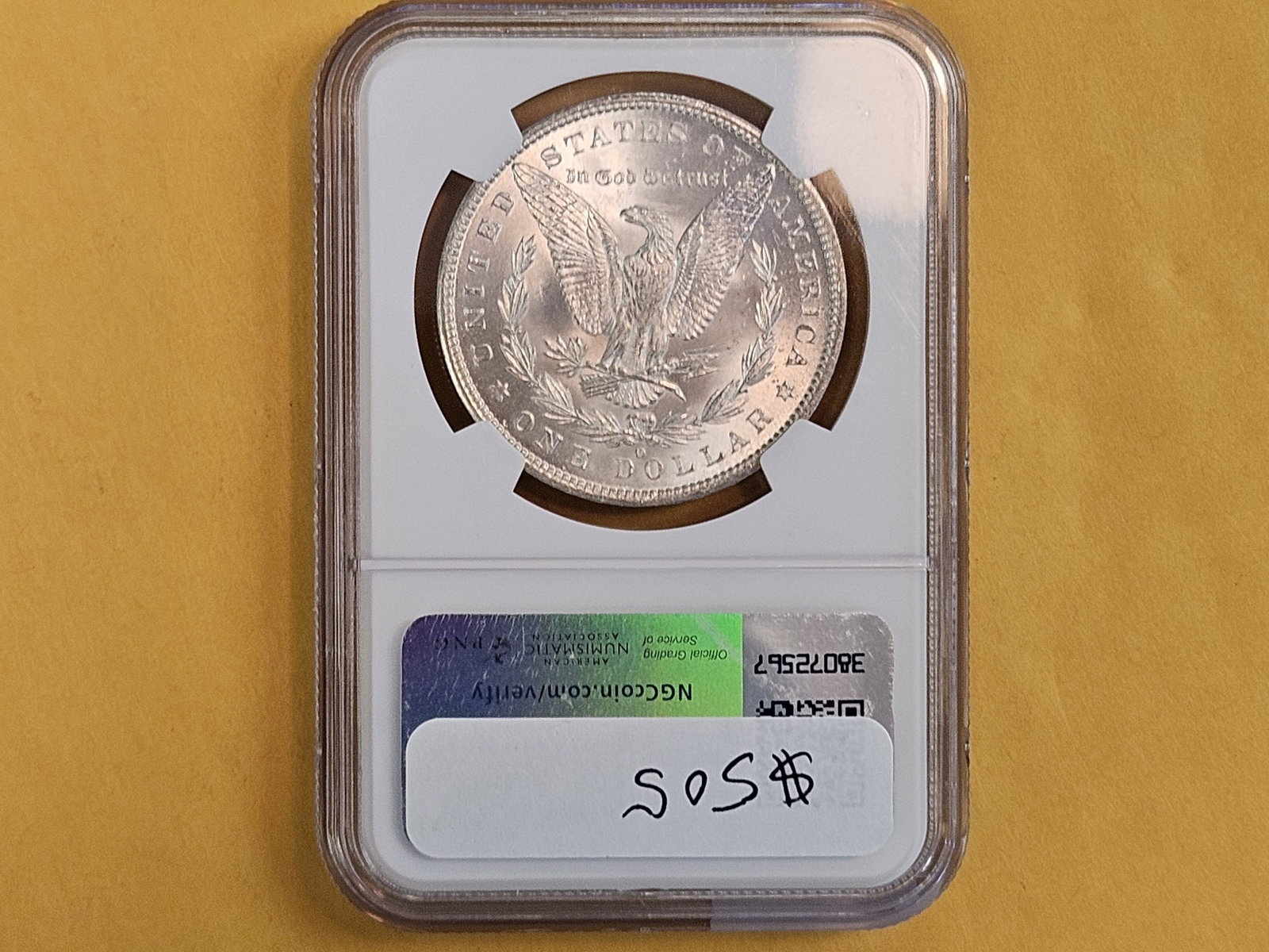 Better Grade! NGC 1887-O Morgan Dollar in Mint State 64 - 3