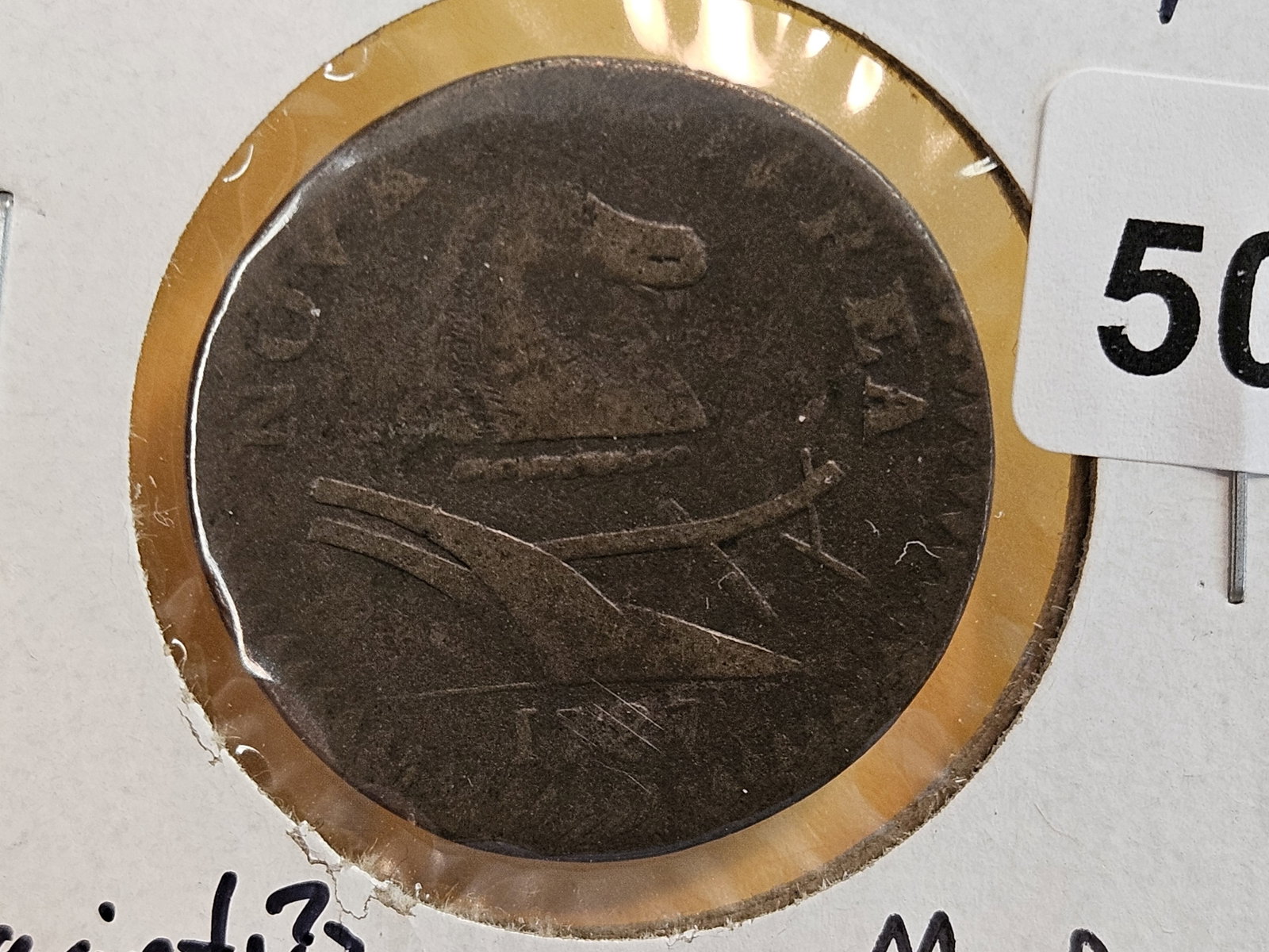 * COLONIAL * 1787 New Jersey Copper in Very Good Plus! - 4