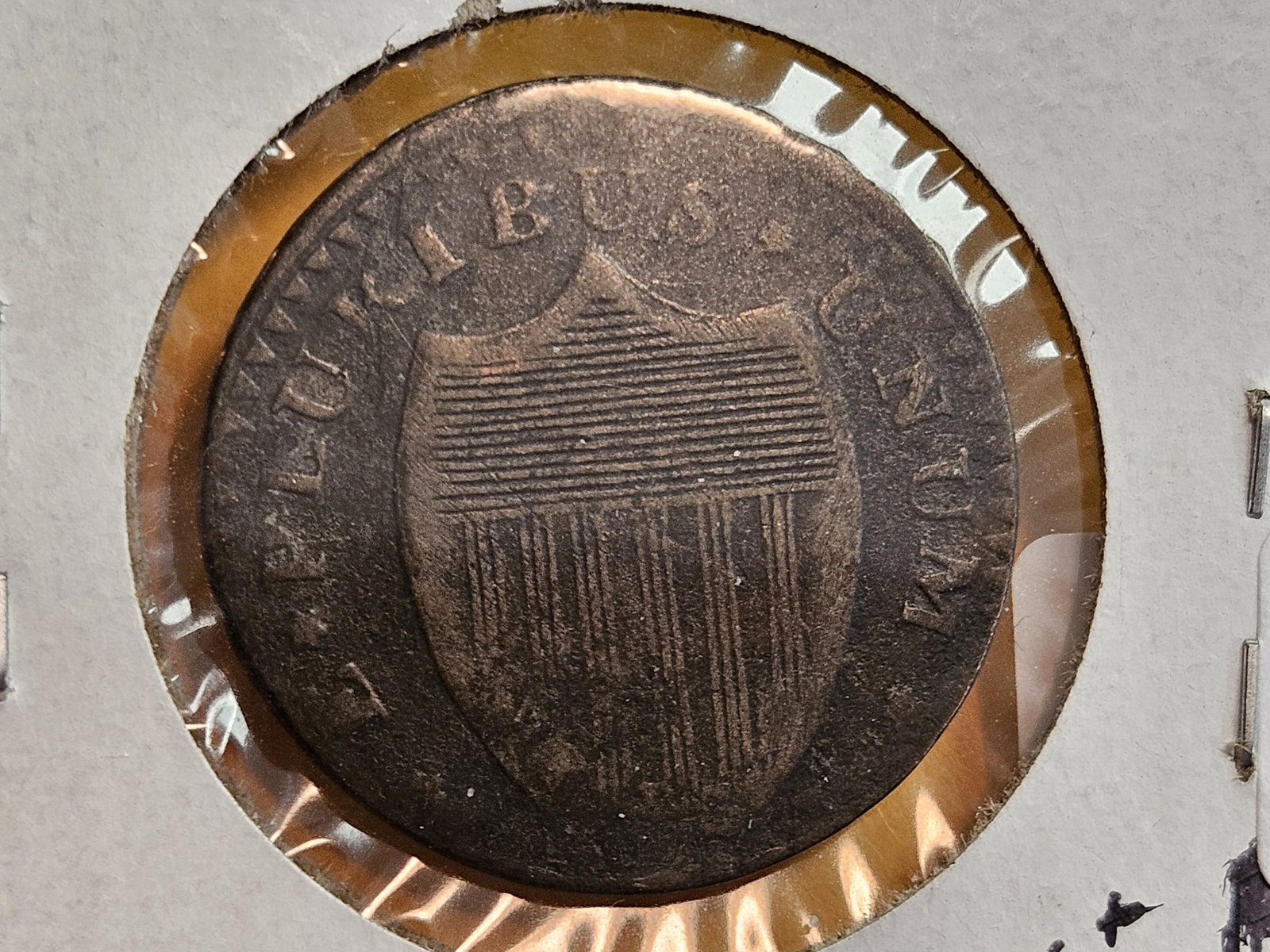 * COLONIAL * 1787 New Jersey Copper in Very Good Plus! - 5