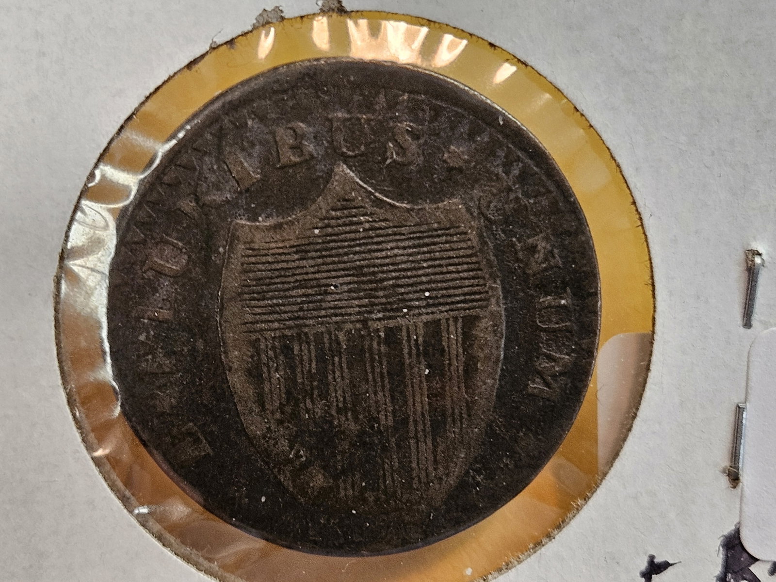 * COLONIAL * 1787 New Jersey Copper in Very Good Plus! - 6
