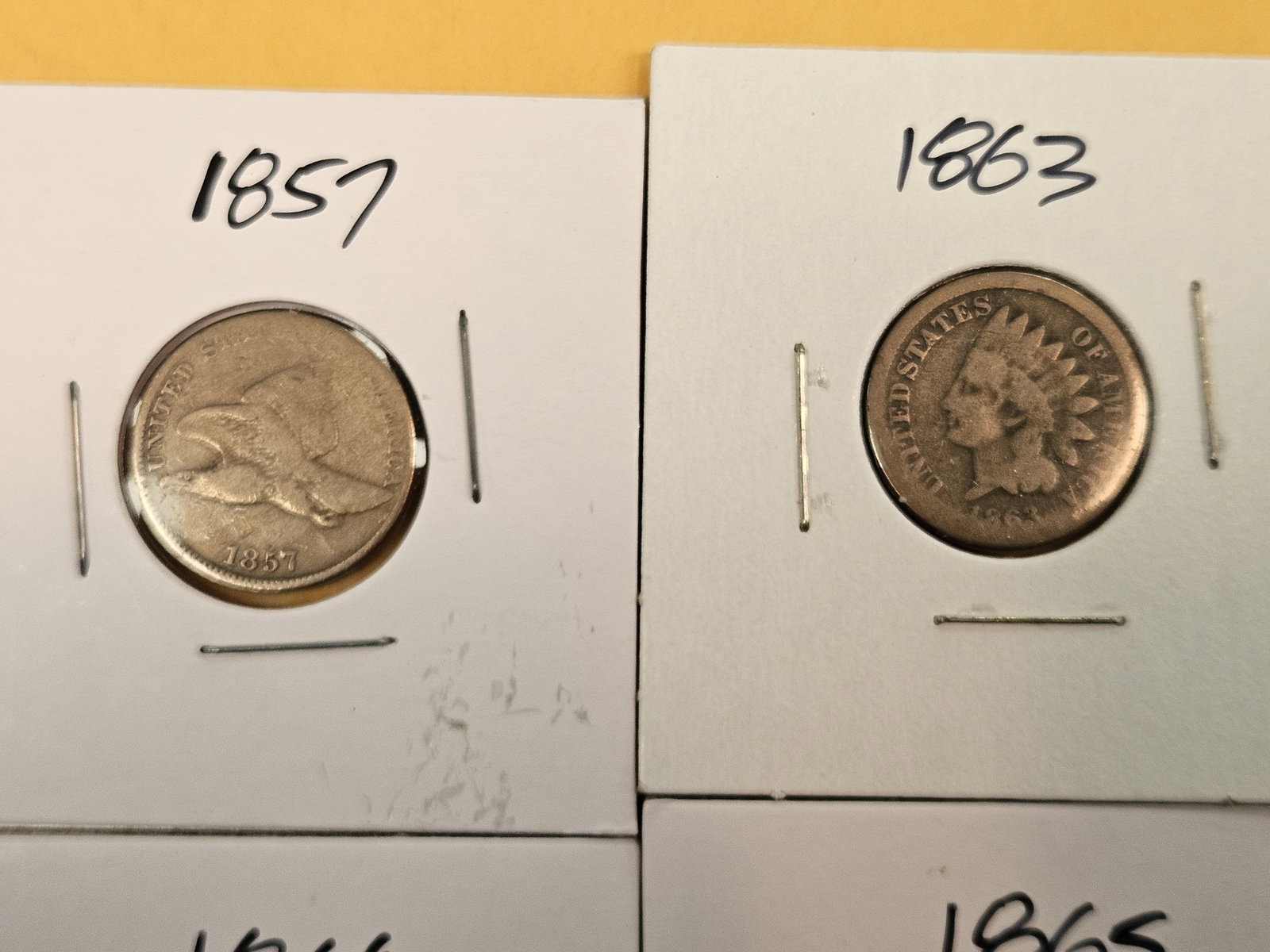 Four little better date Cents - 2