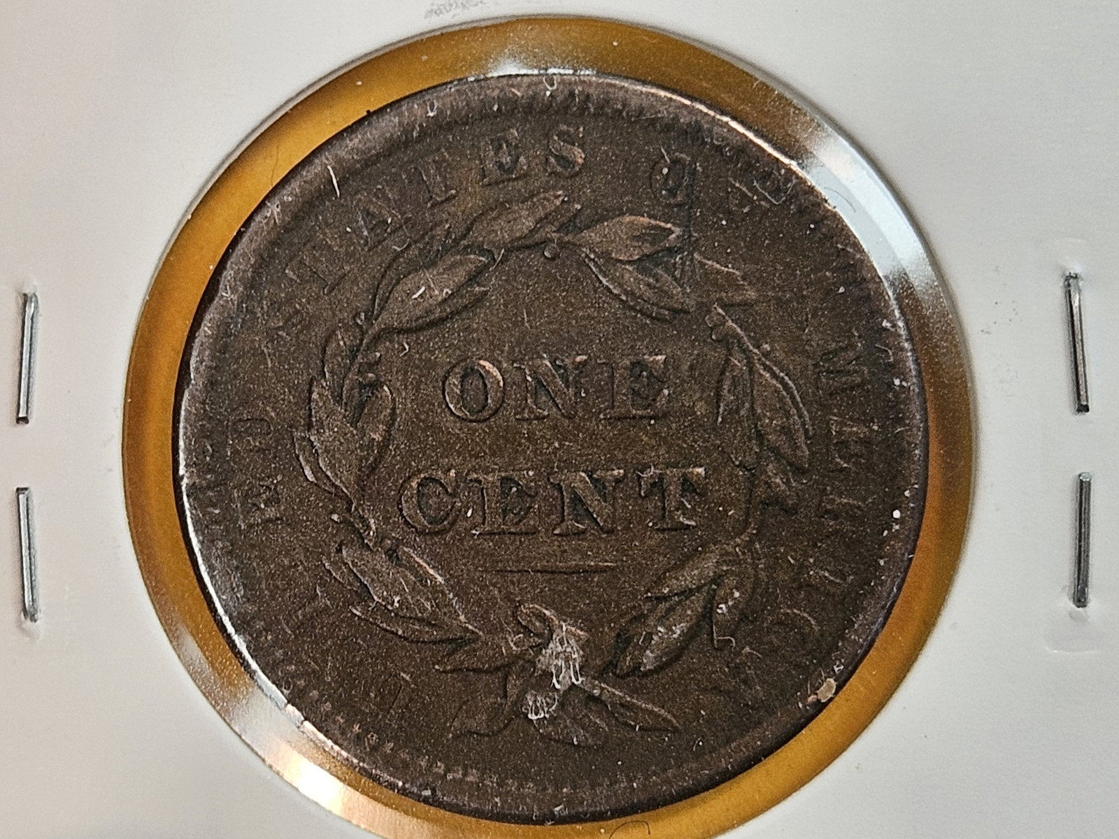 1838 Coronet Head large Cent in Very Fine - 3