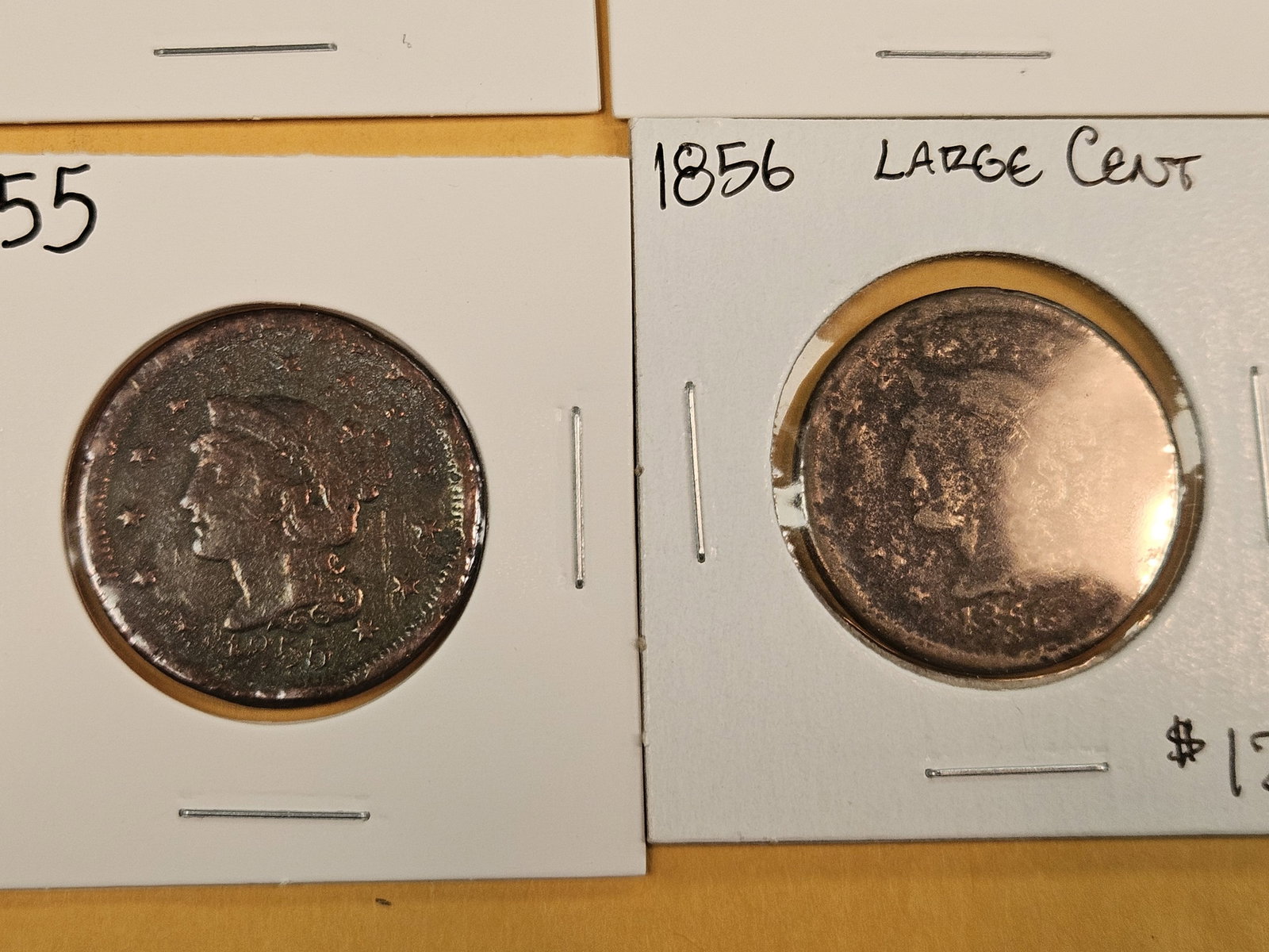 Six more mixed, Large Cents - 4