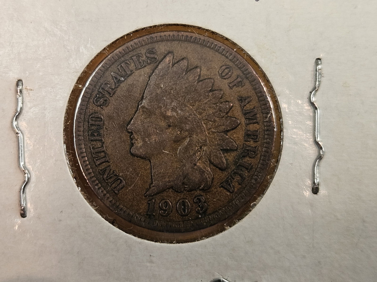 Eight mixed Indian cents - 2