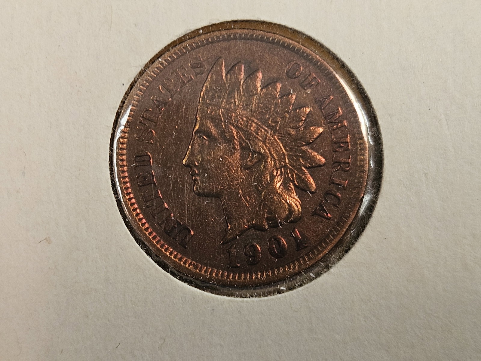 Eight mixed Indian cents - 3
