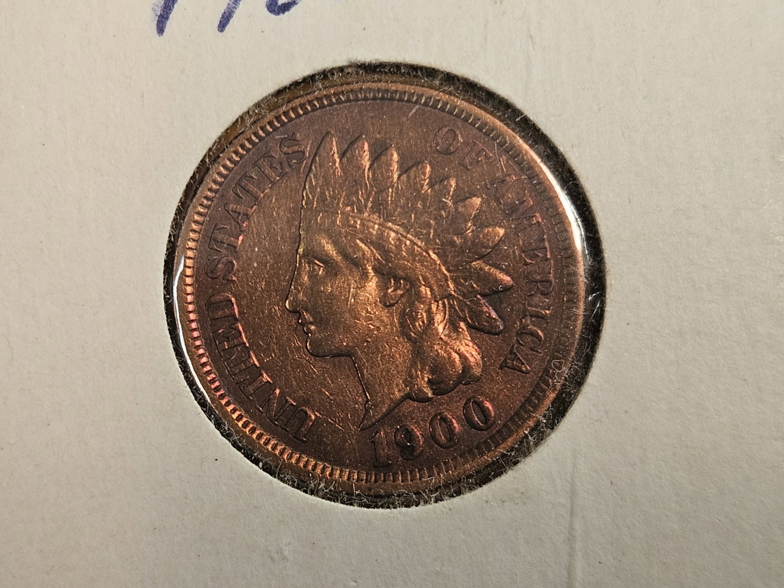 Eight mixed Indian cents - 4