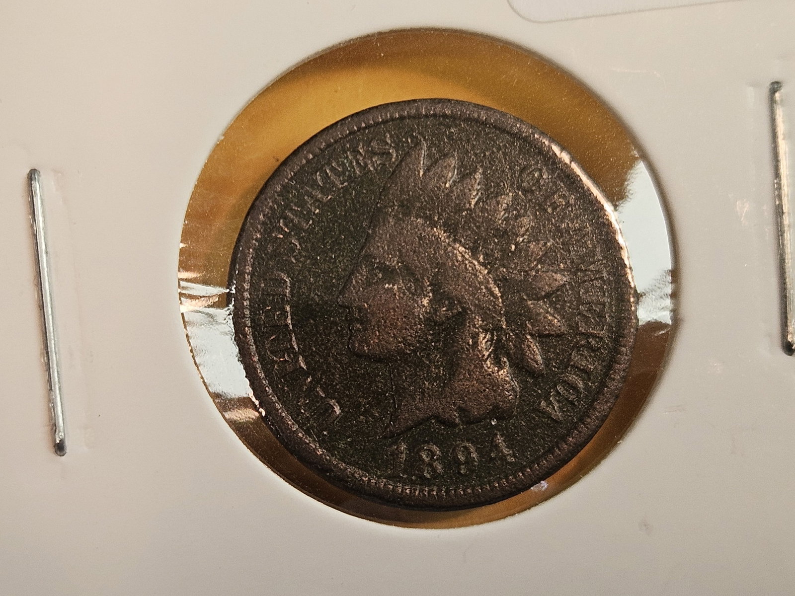Eight mixed Indian cents - 5