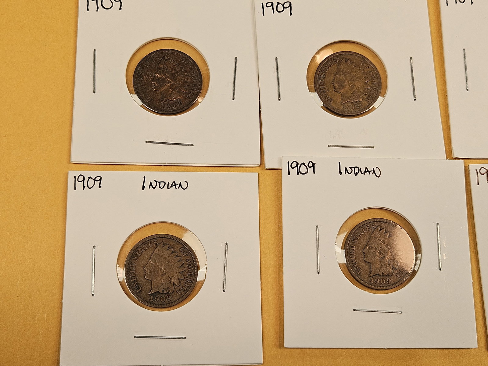 Sixteen later date mixed Indian Cents - 6