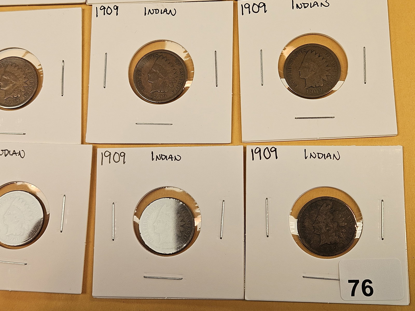 Sixteen later date mixed Indian Cents - 7