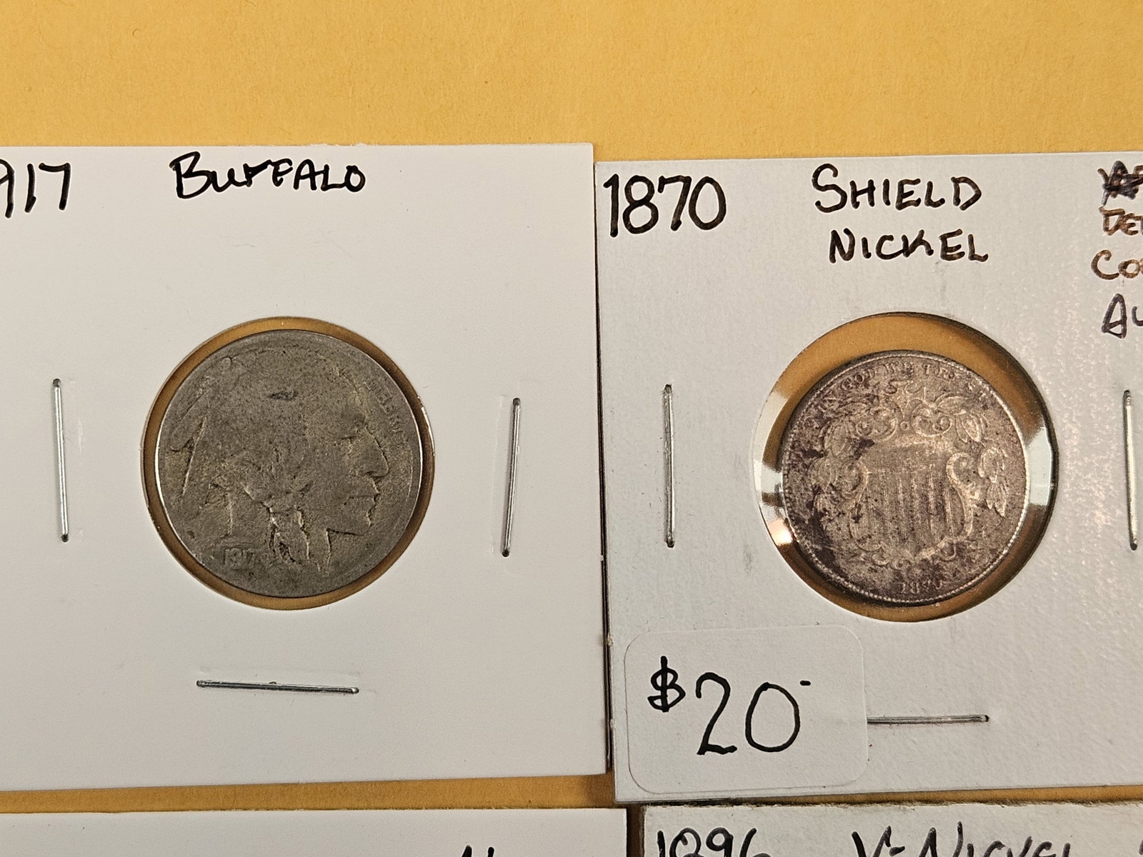 Eight mixed Nickels - 2