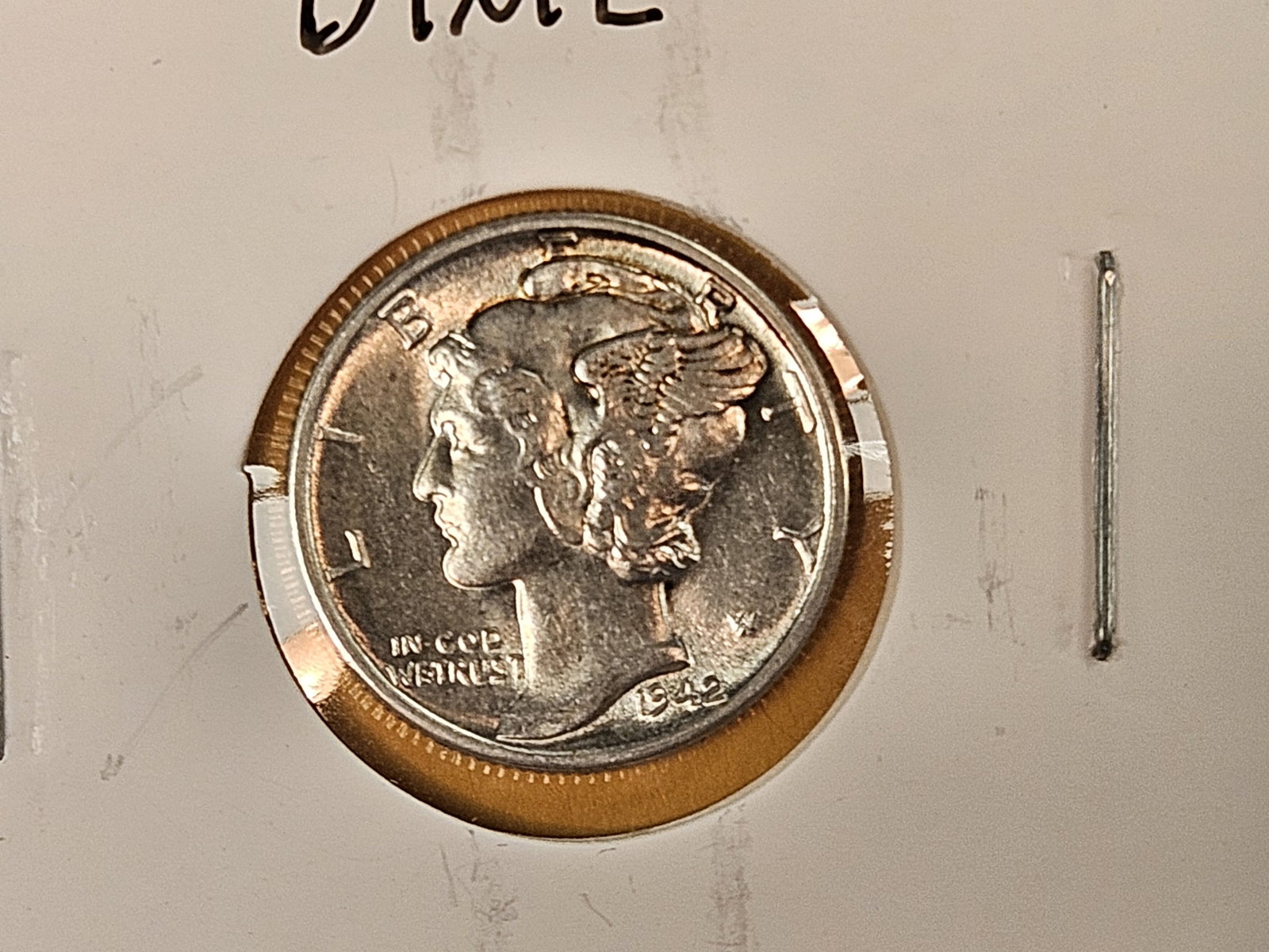 Four Brilliant Uncirculated Mercury silver Dimes - 4